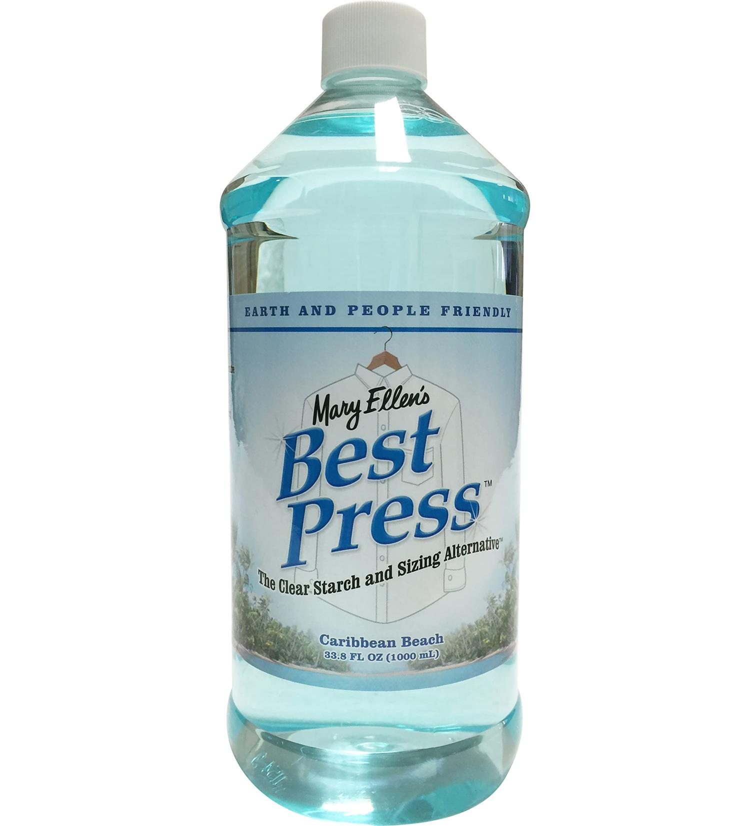 Mary Ellen Best Press Starch Alternative - Caribbean 33 Fl Oz | Premium Ironing Spray for Wrinkle-Free Clothes | International Shipping Available - Buy Online on GoSupps.com
