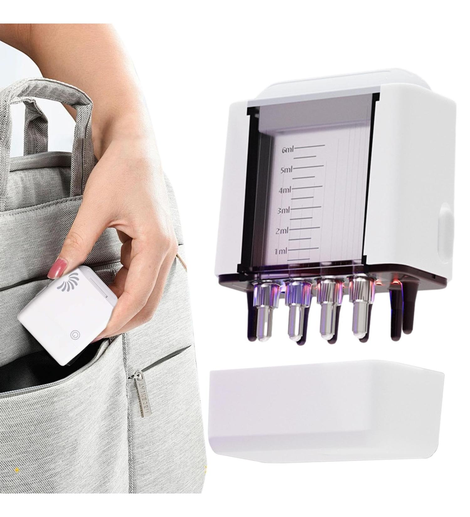 Shitafe Electric Hair Oil Applicator Electric Hair Oil Applicator | Portable Hair Massager Scalp Applicator Scalp Massager Hair Comb - Buy Online on GoSupps.com