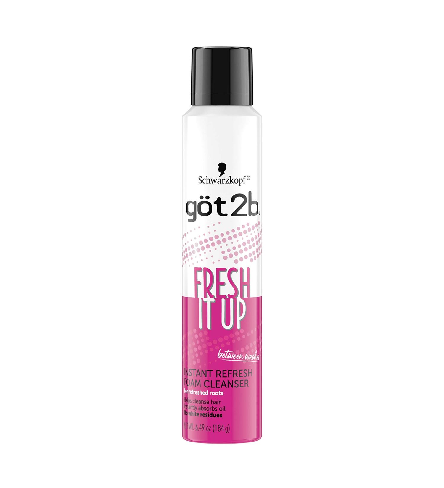 Got2b Fresh it Up Instant Refresh Foam Cleanser - 6.49 oz | Shop Internationally for Hair Care - Buy Online on GoSupps.com