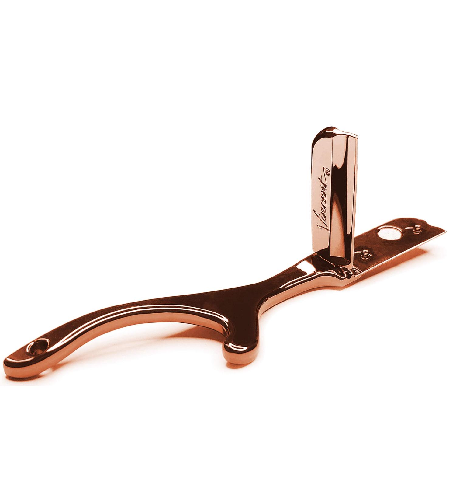 Vincent Weasel Razor in association with VanDaGoat (Rose Gold -Left Handed)