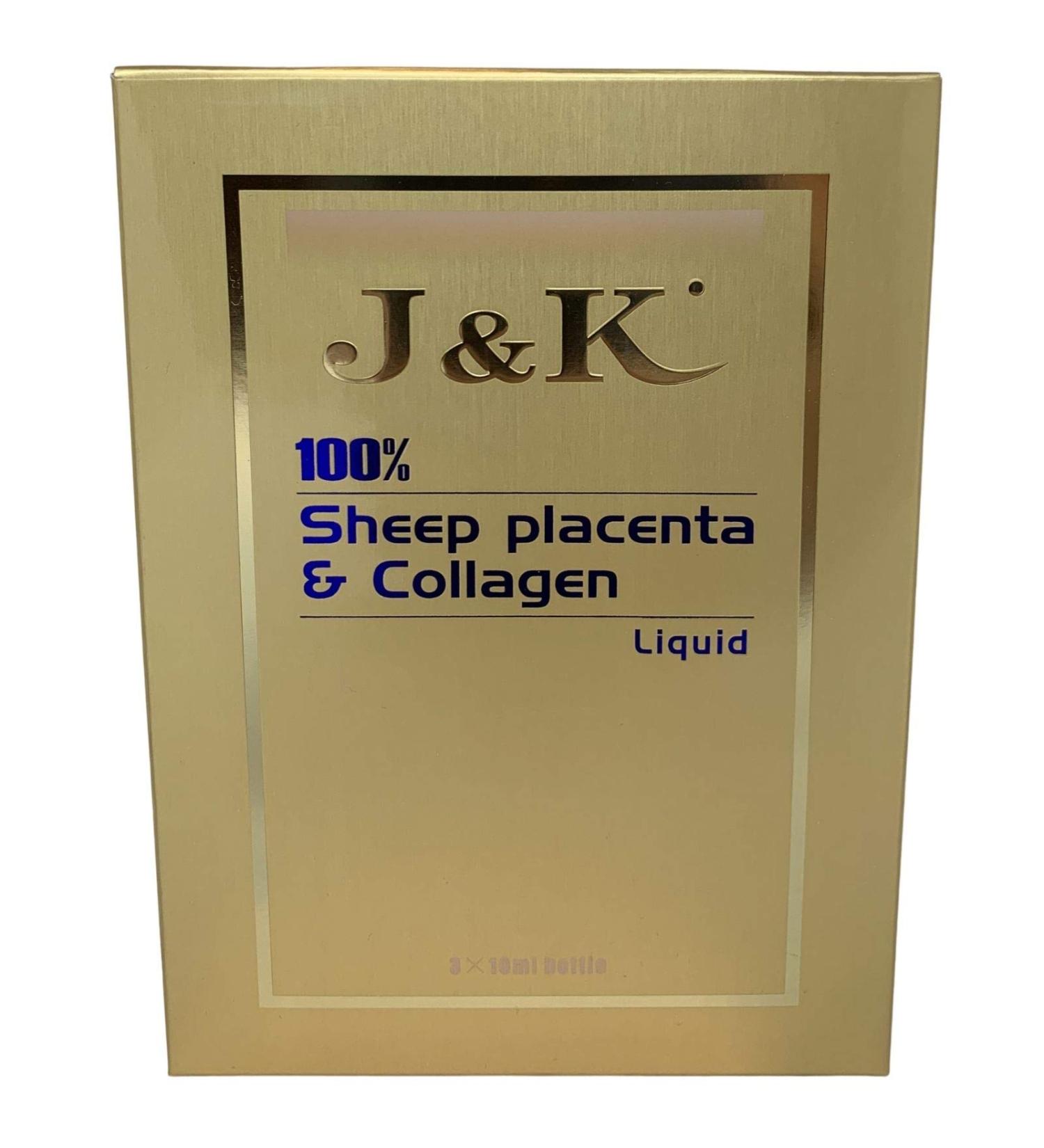 J&K 100% Sheep Placenta Extract & Collagen Anti-Aging Liquid | Australian Made - Rejuvenate Your Skin - Buy Online on GoSupps.com