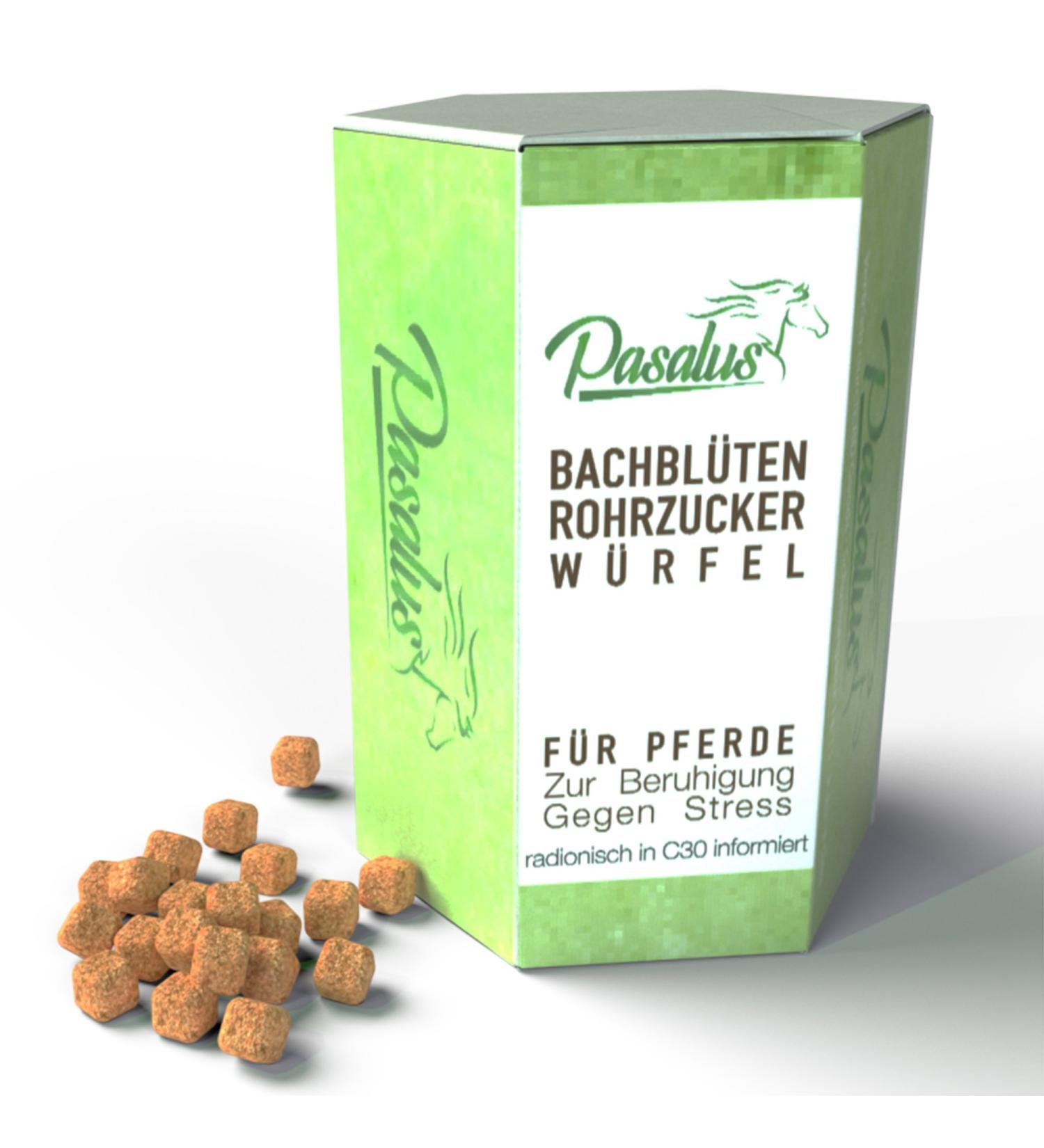 Pasalus Cane Sugar Dice and Bach Flowers for Scary Stressed and Fearful Horses for Competitions Training or Traveling - Buy Online on GoSupps.com