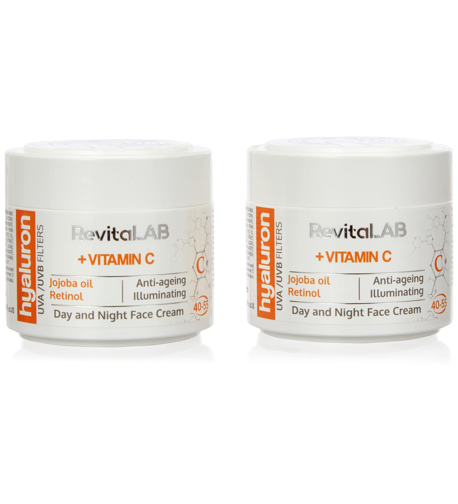  RevitaLAB RevitaLAB - Hyaluron - Anti-aging day and night cream enriched with vitamins A B3 B5 E and C jojoba oil and filters - Buy Online on GoSupps.com
