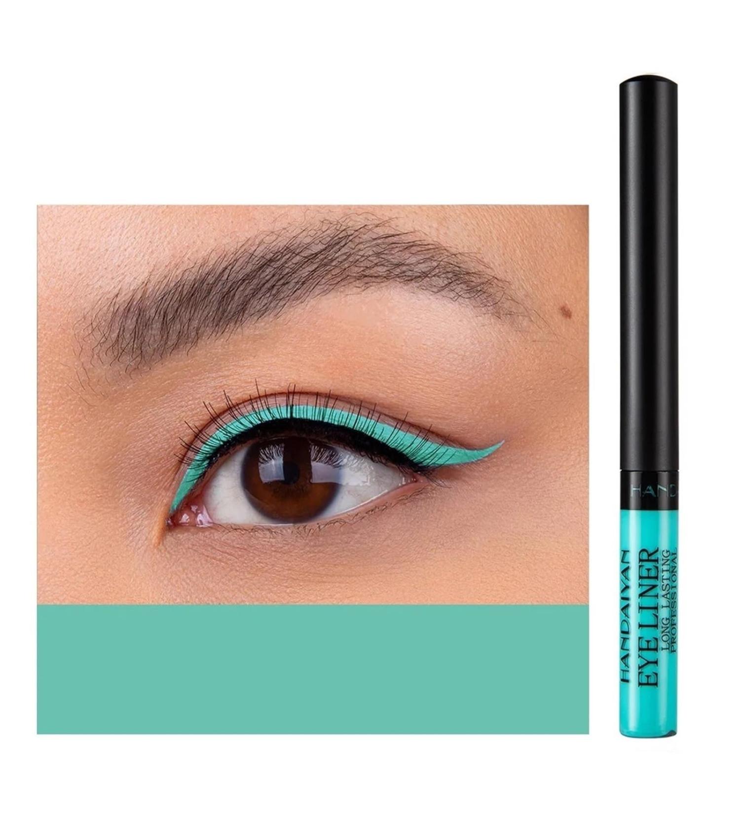 Liquid Colored Eyeliner Pencils Fluorescent Eye Liner Neon Eyeliner Waterproof Halloween Eyeliner Rainbow Eyeliner Matte Colored Eye Liner Multichrome Liquid Eyeliner Quick Dry Eyeliners (Colo - Buy Online on GoSupps.com