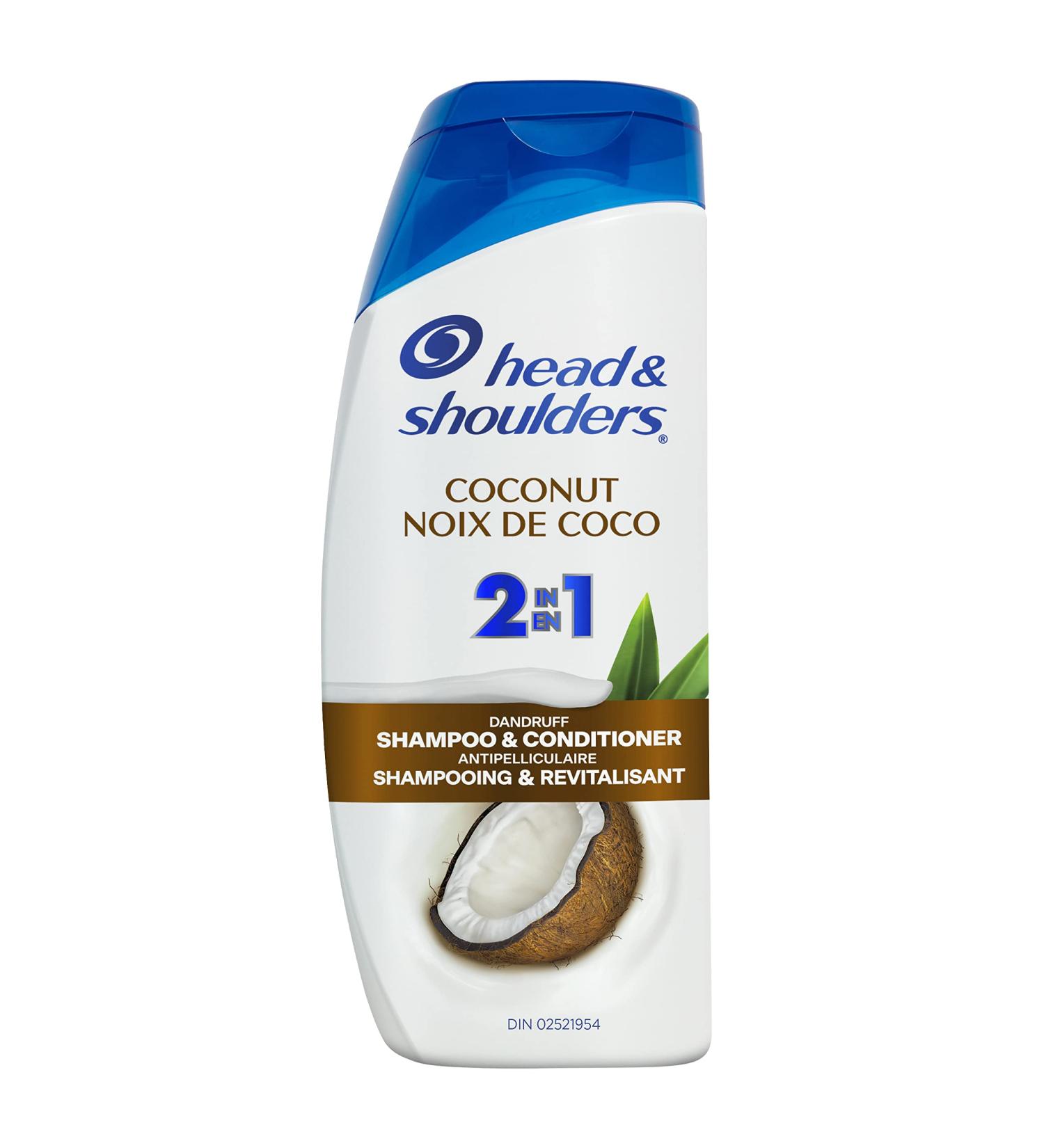 Head & Shoulders Coconut Daily-Use Anti-Dandruff Paraben Free 2-in-1 Shampoo + Conditioner 613ML - Buy Online on GoSupps.com