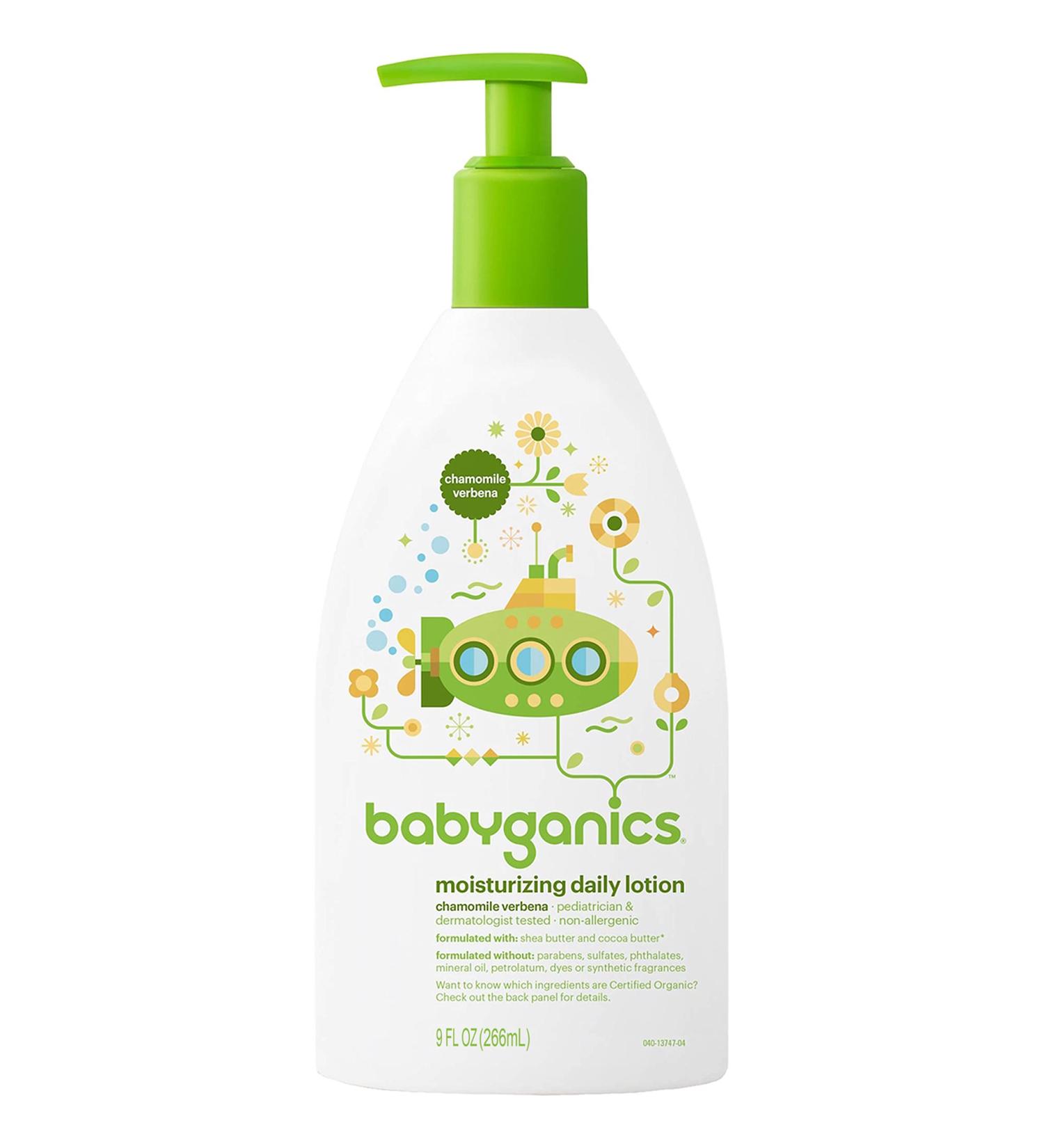 Buy Babyganics Daily Lotion CV 9 Ounce - Moisturizing Baby Lotion for Sensitive Skin - International Shipping Available - Buy Online on GoSupps.com