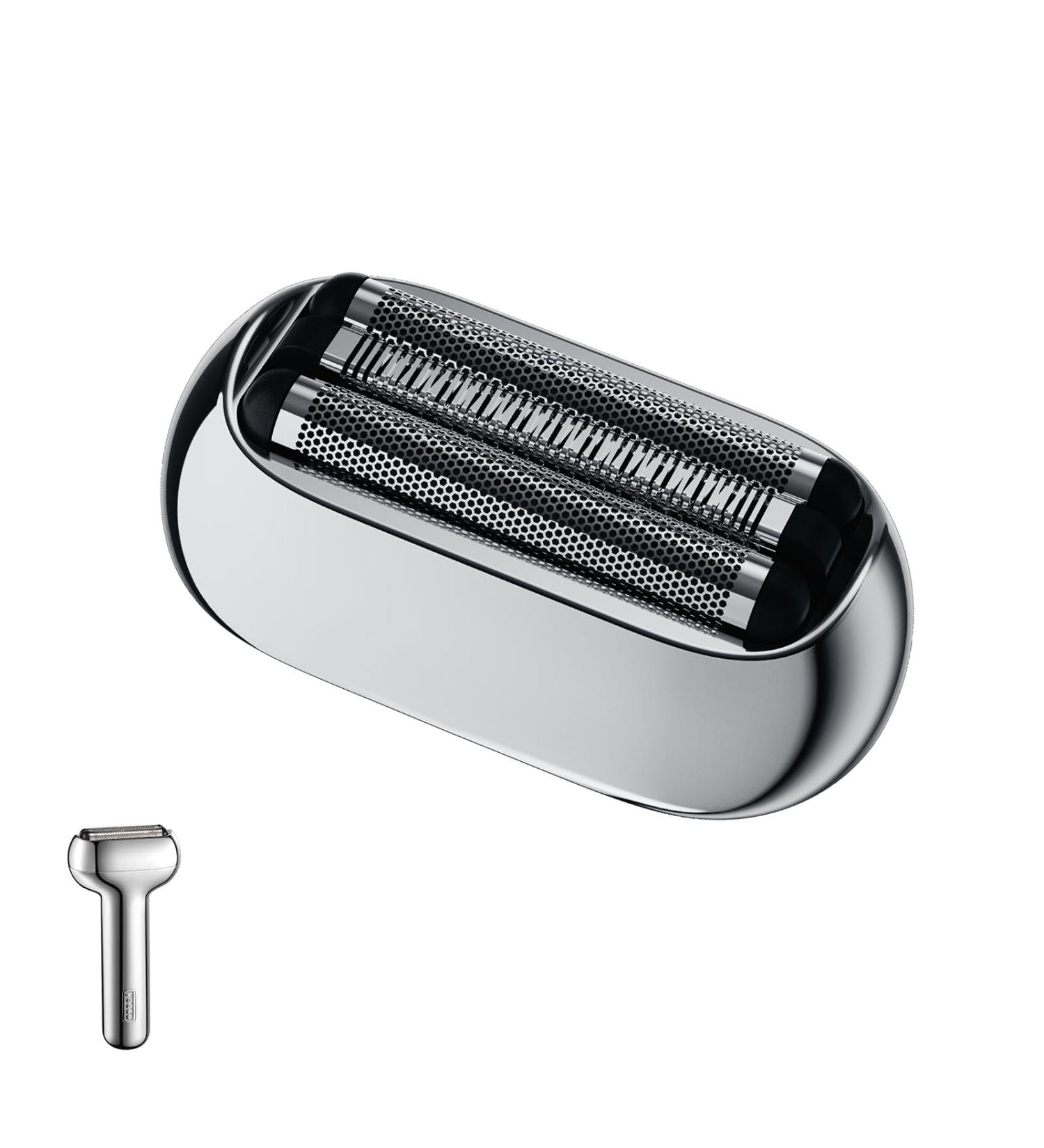Electric Shaver Replacement Foil Head for Triple Foil & Sphyrna Shaver Set - Premium Silver - Buy Online on GoSupps.com