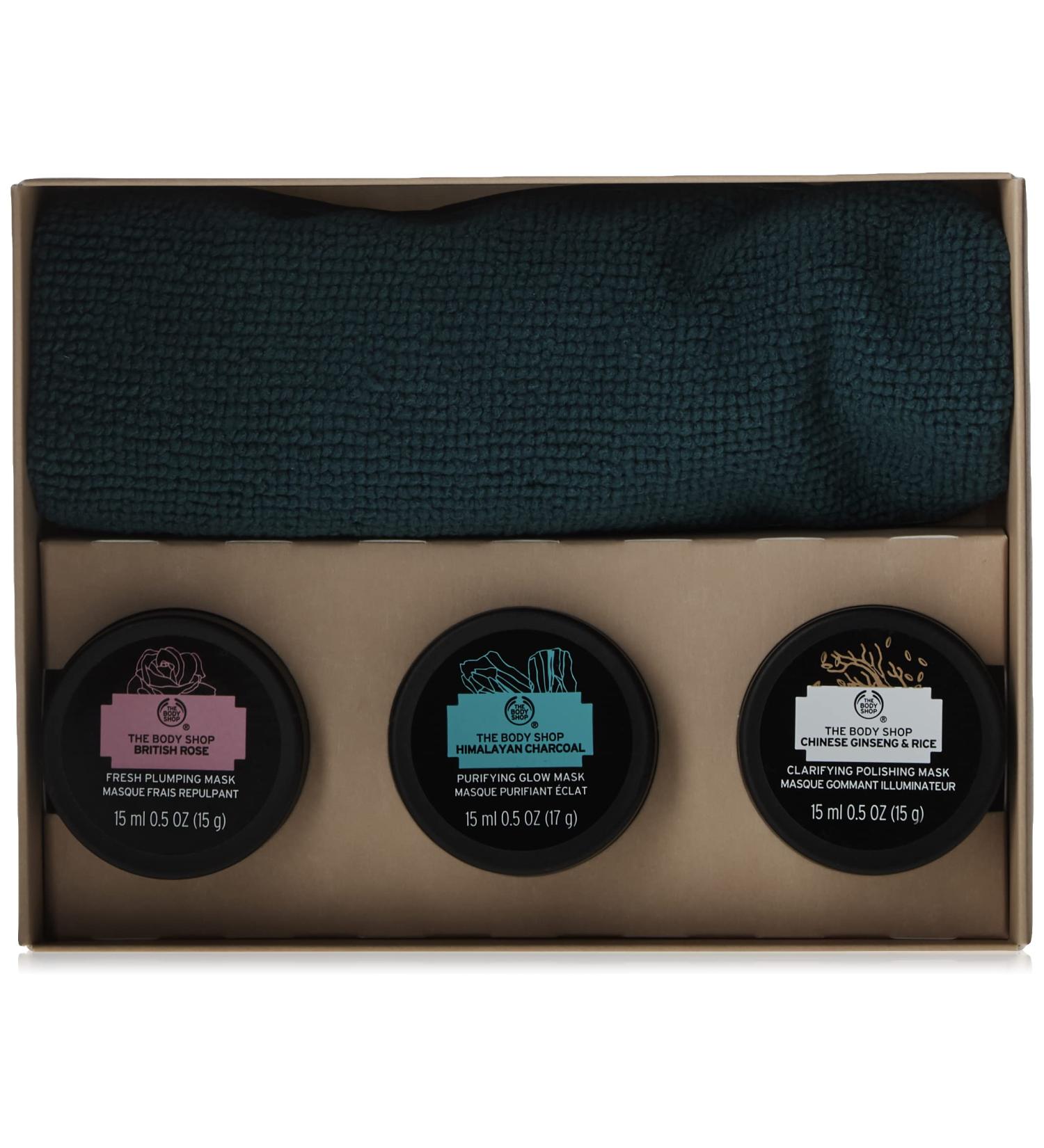 Buy The Body Shop Pamper Me Please Face Mask Kit | Gift Set for All Skin Types - International Shipping Available - Buy Online on GoSupps.com