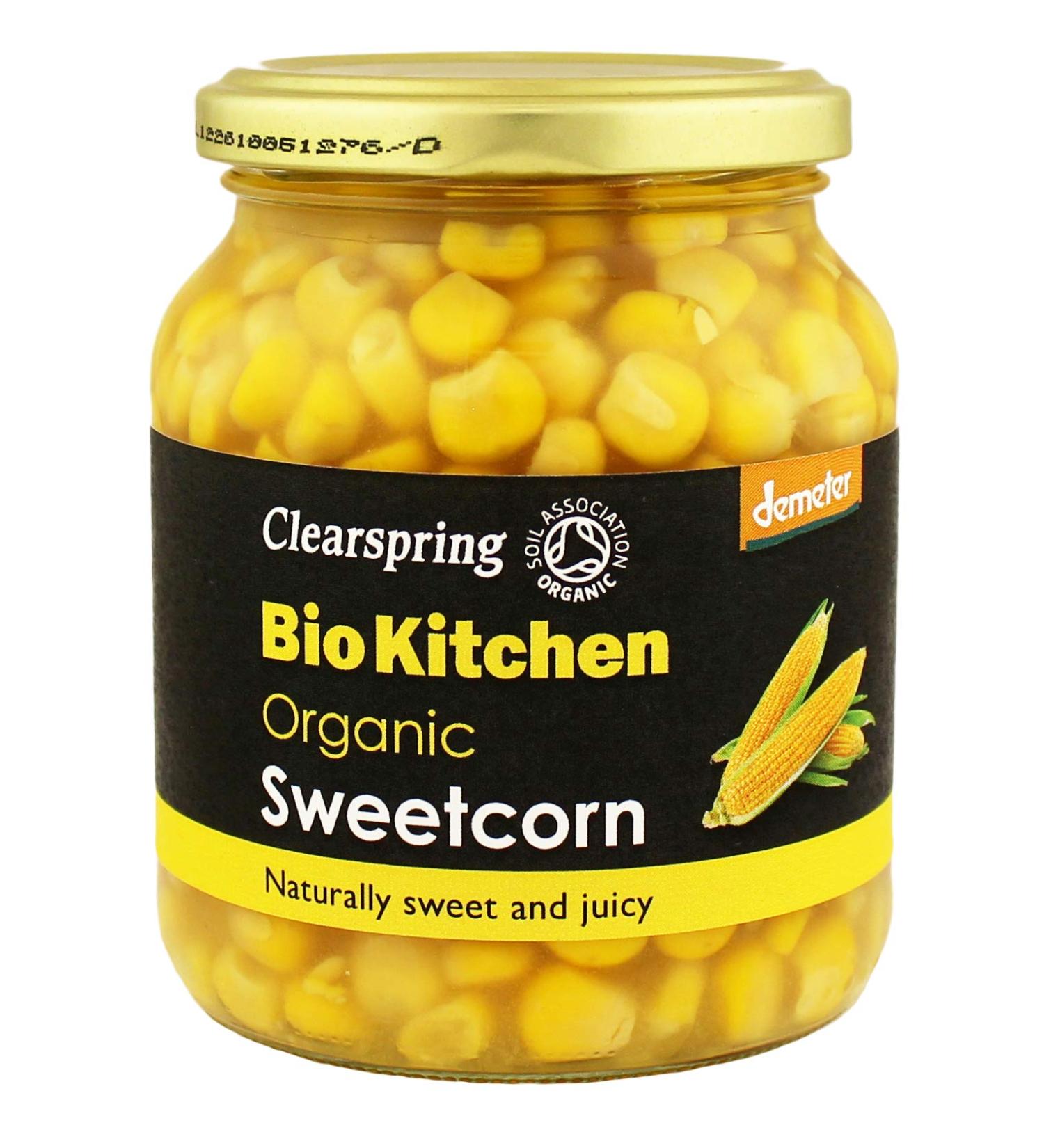 Clearspring Clearspring Bio Kitchen 350g Organic Sweet Corn Set of 6