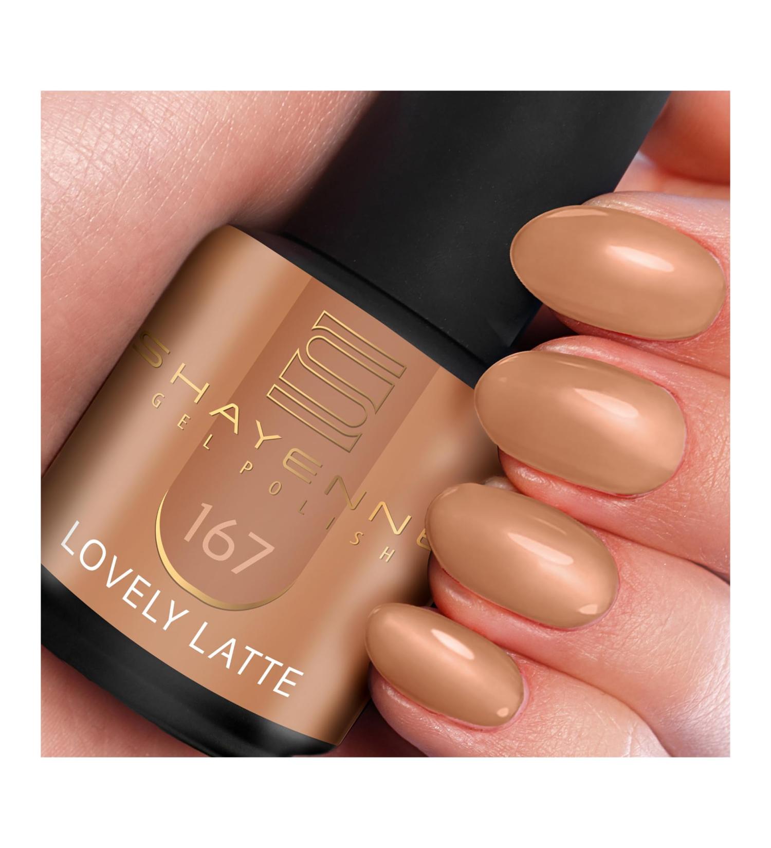 SHAYENNE Made in Germany Shellac Gel Nail Polish 15 ml for UV LED Lamp 167 Lovely Latte Brown Gel Nail Polish for UV Nail Lamp LED Nail Polish Gel Polish Nail Gel - Buy Online on GoSupps.com
