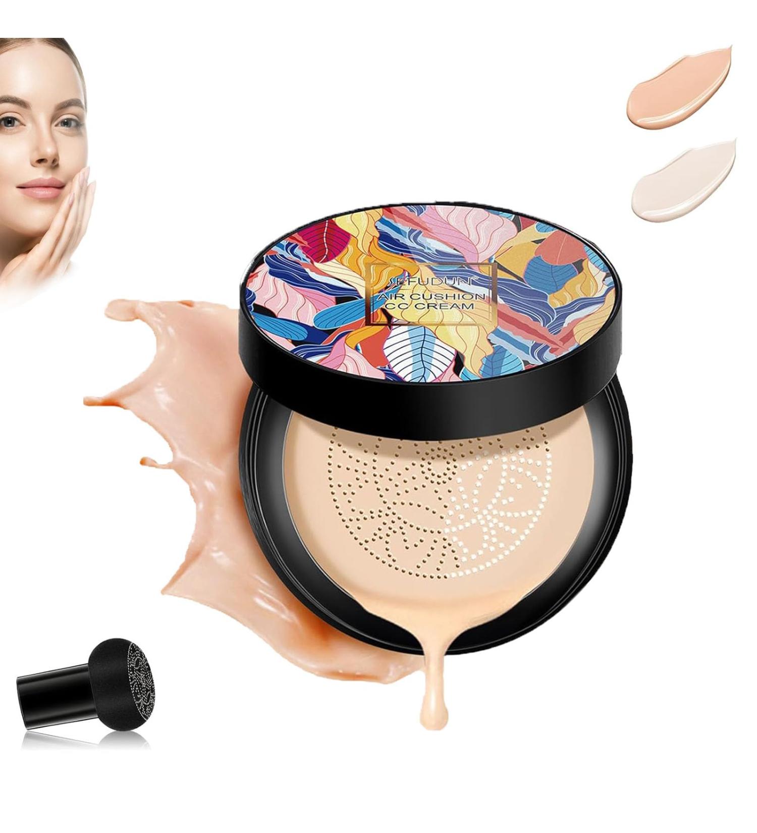 Periodicali Makeup Periodicali Mushroom Head Air Cushion CC Cream Periodicali Mushroom Makeup Indicativet New Mushroom Head Air Cushion CC Cream 2024 New Mushroom Head Air Cushion Cc Cream Natural Color - Buy Online on GoSupps.com