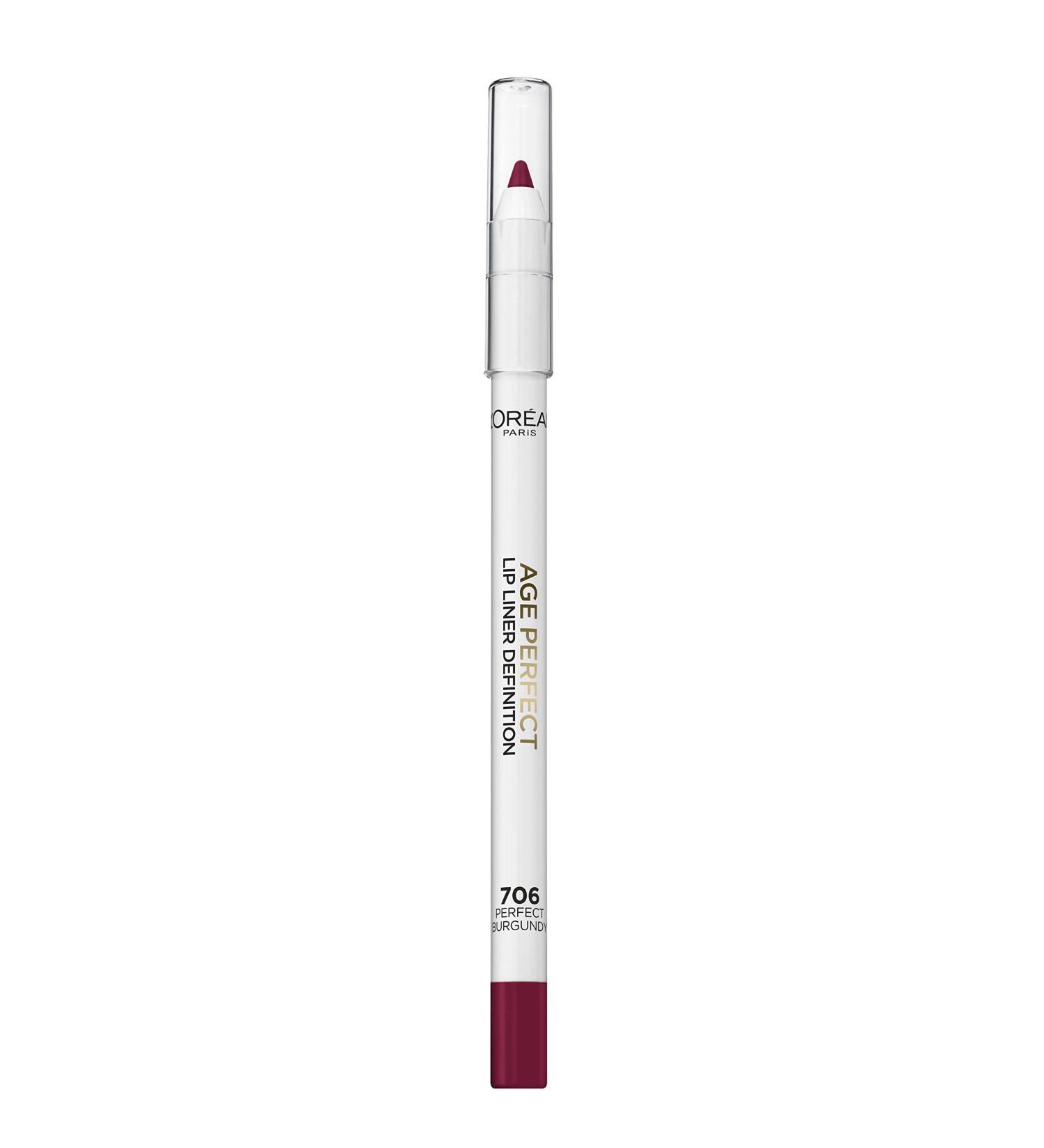L'Or al Age Perfect Lipliner 706 Perfect Burgundy - Buy Online for International Shipping | Youthful Definition & Lasting Color - Buy Online on GoSupps.com
