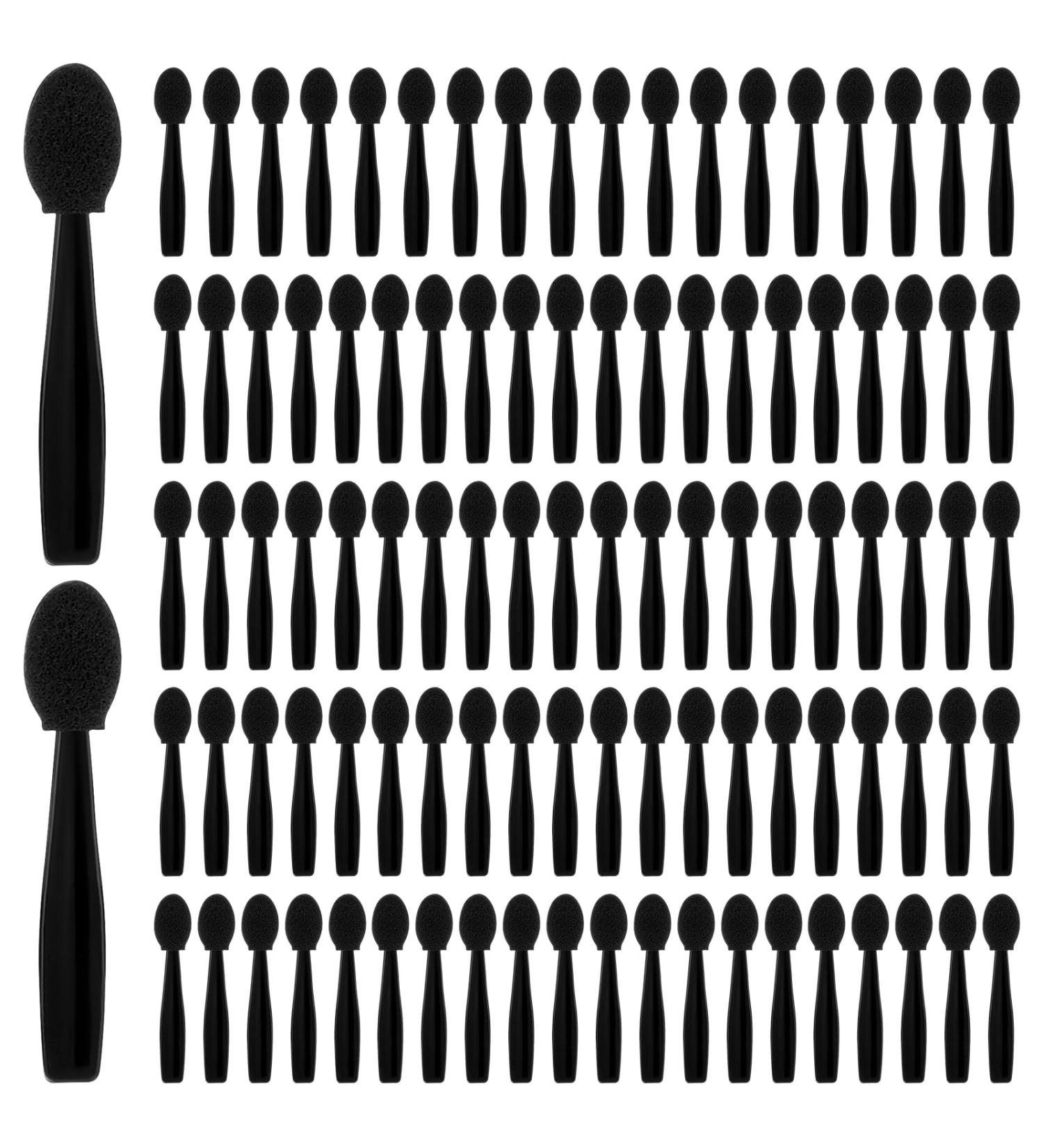 100PCS Disposable Eyeshadow Applicators - Dual-Sided Mini Brushes for Travel & Eye Makeup | Multipurpose Eye Shadow Sticks for Women - Buy Online on GoSupps.com