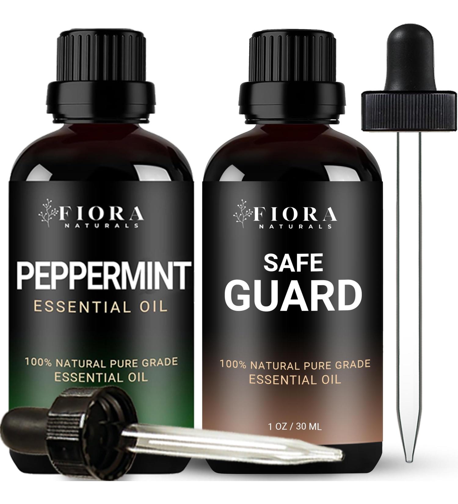 Immunity Essential Oil Blend for Health Shield Aromatherapy with Clove Cinnamon Lemon Rosemary & Peppermint Essential Oil - 100% Pure Peppermint Oil for Hair Growth Skin and Scalp Diffuser - Buy Online on GoSupps.com