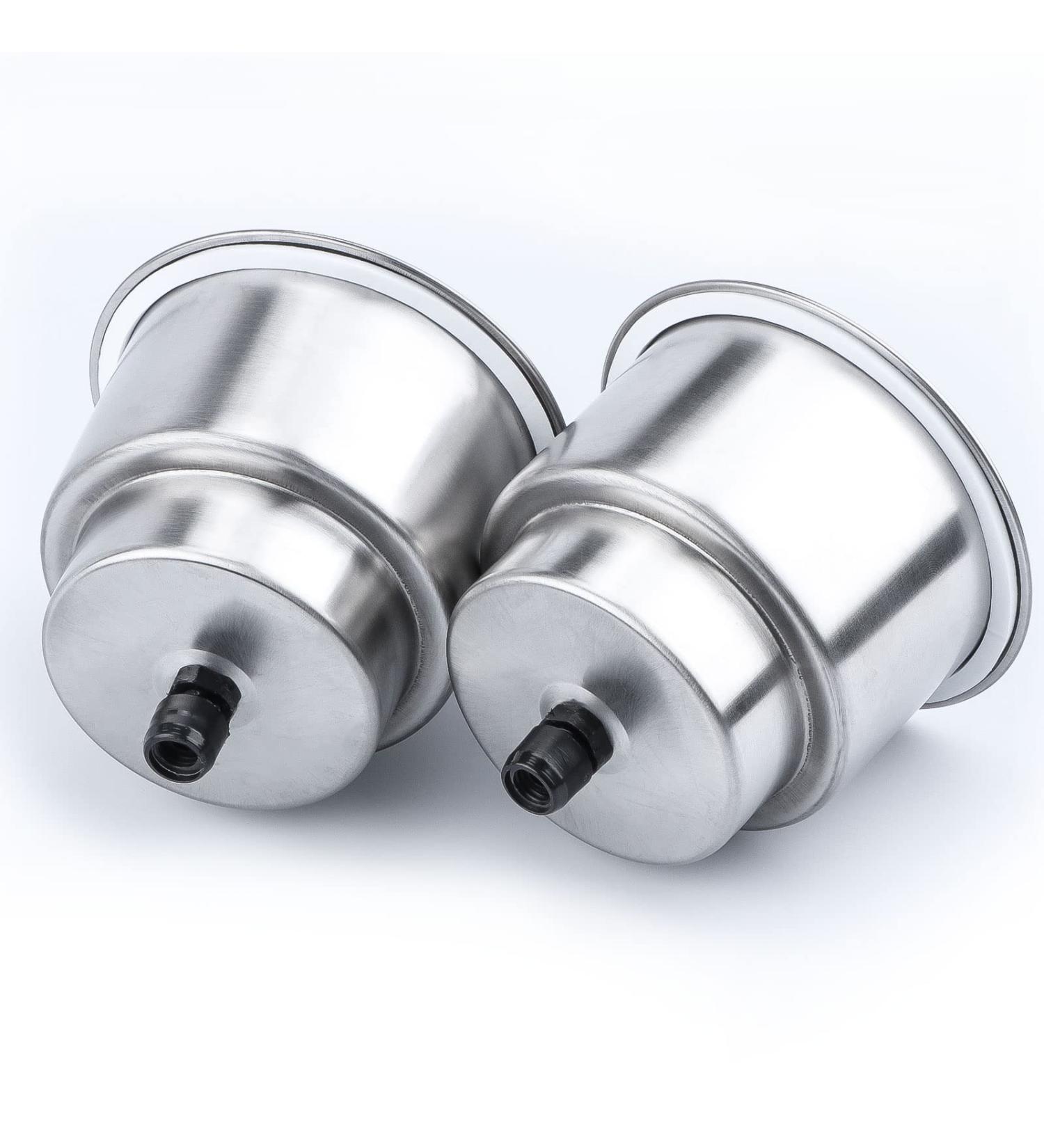 Marinebaby Stainless Steel Cup Drink Holder with Drain Marine Boat Rv Camper 2 - Buy Online on GoSupps.com