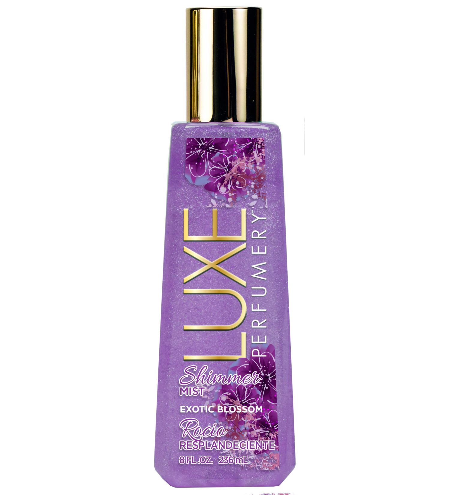 Luxe Perfumery Exotic Blossom Shimmer Mist 236 mL 8 Ounce (Pack of 1) Exotic Blossom - Buy Online on GoSupps.com