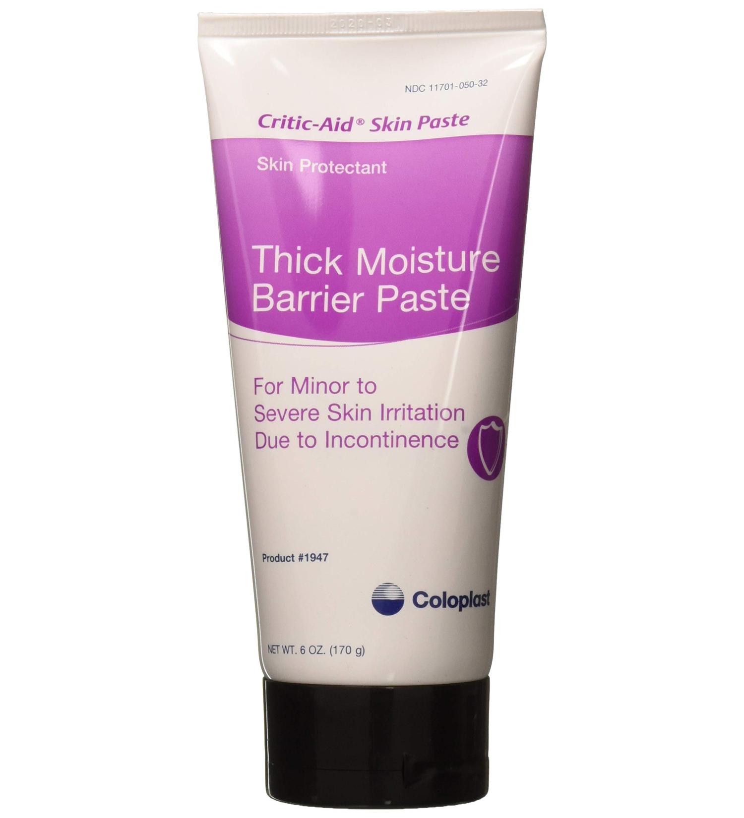 Coloplast Critic-Aid Skin Paste 6 oz - Skin Protectant Moisture Barrier Paste (Item 1947) - Buy Online on GoSupps.com