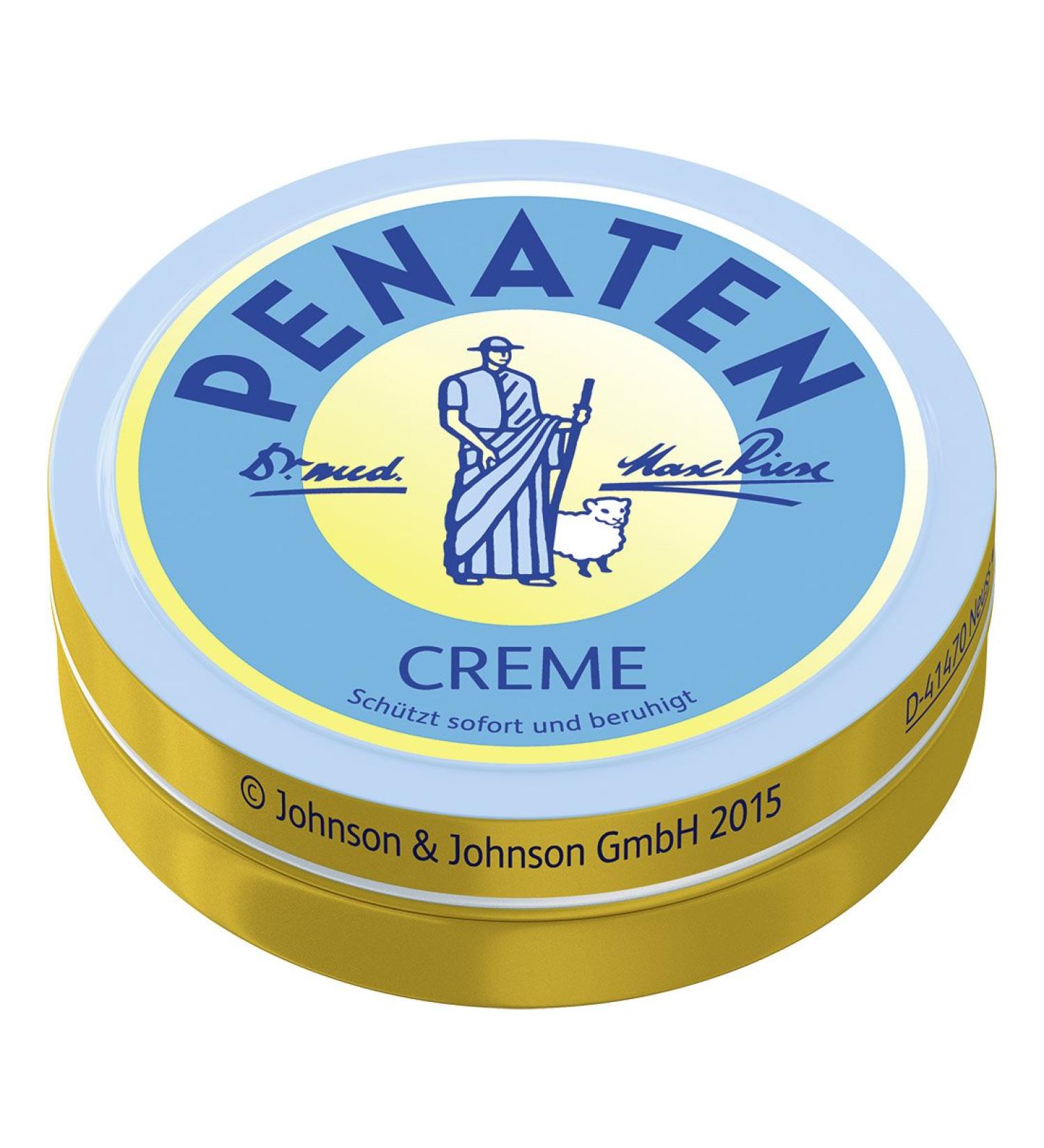 Penate cream soothing wound protection cream for sensitive baby skin in the diaper area with penates three -phase protection 1 Pack (1 x 150 ml)