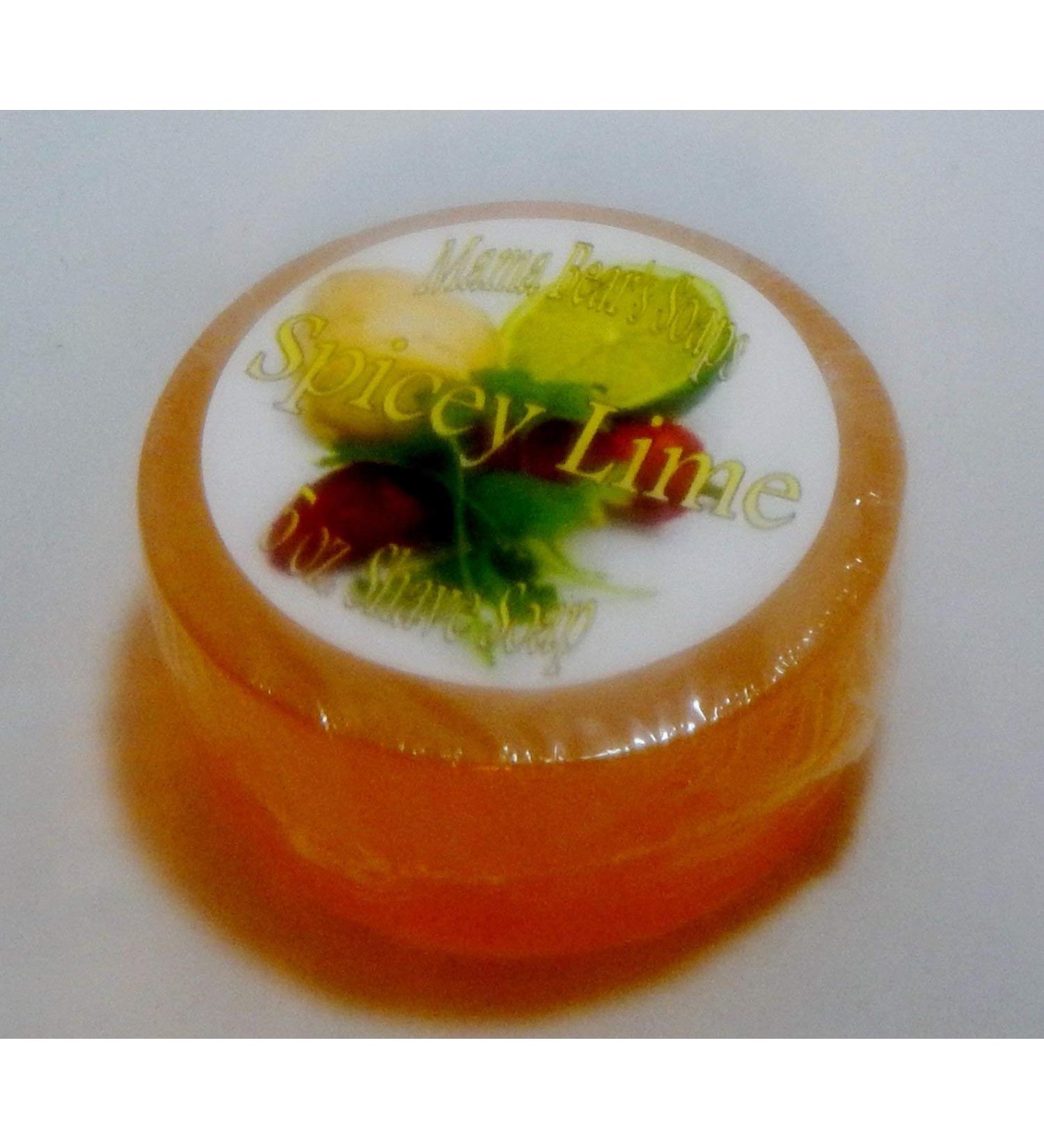 Mama Bear's Spicy Lime Shaving Soap