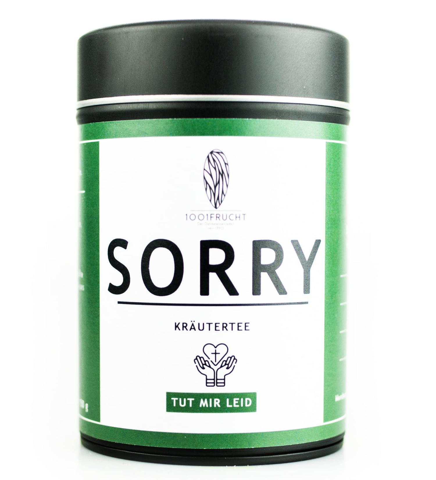 1001 Frucht 1001 Frucht - "Sorry" Herbal Infusion - Loose Tea in a Box - Flavored Fruity Infusion - 150g