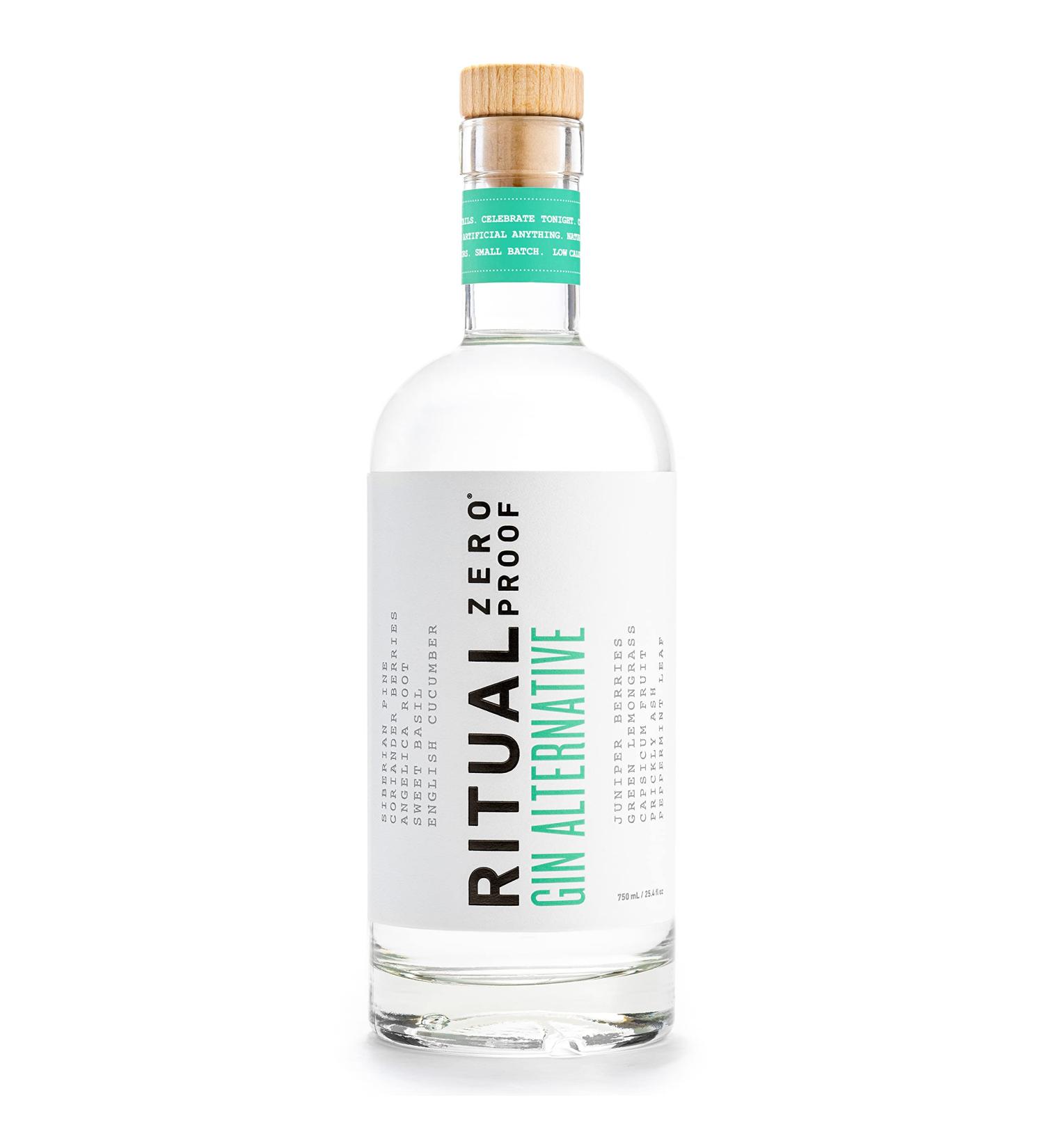 RITUAL ZERO PROOF Gin Alternative - Award-Winning Non-Alcoholic Spirit | 25.4 Fl Oz | Zero Calories | Perfect for Cocktails - Buy Online on GoSupps.com