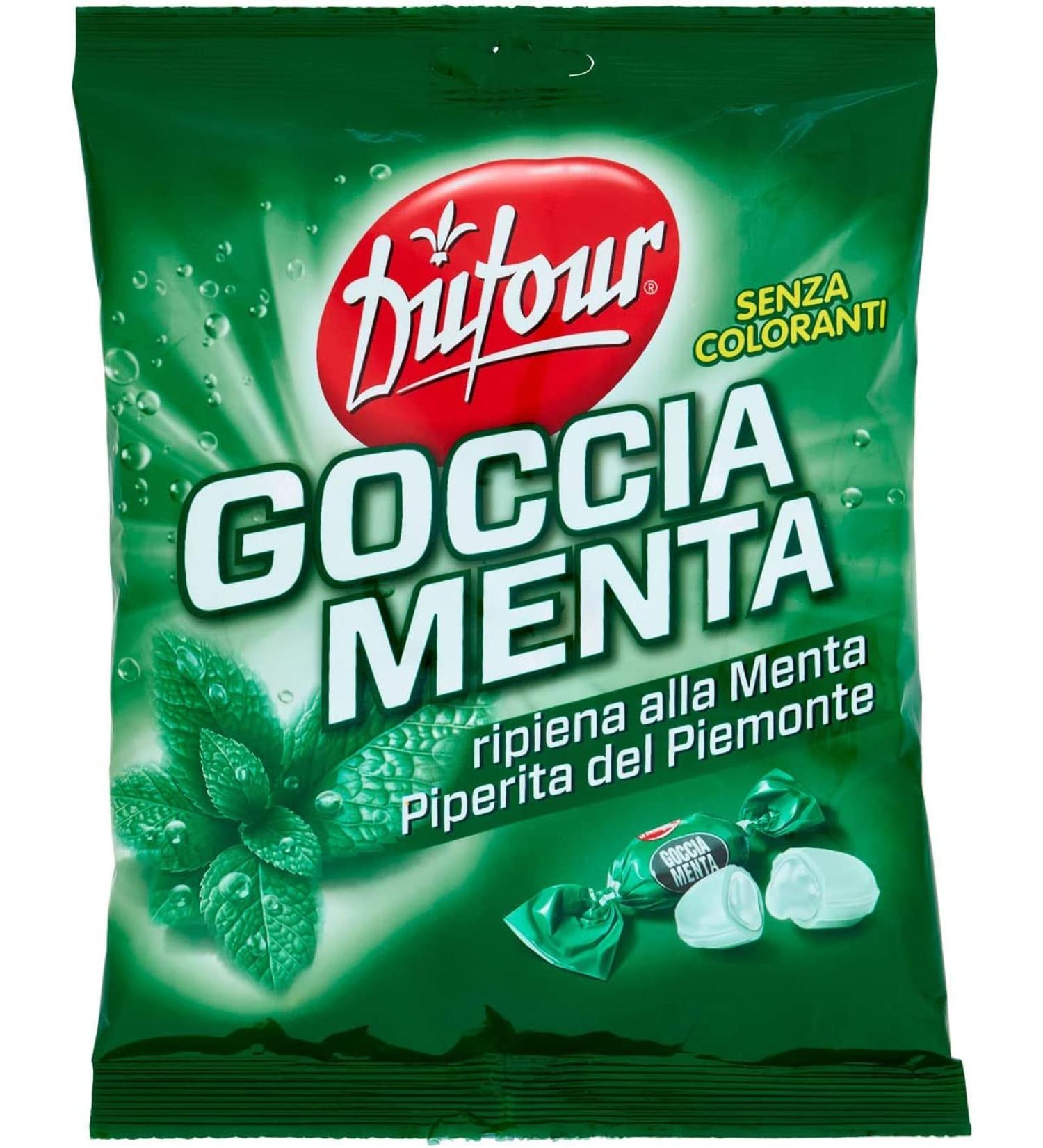 Dufour Caramelle Goccia Menta Mint Candies 150g - Buy Internationally | Authentic Flavor & Freshness - Buy Online on GoSupps.com