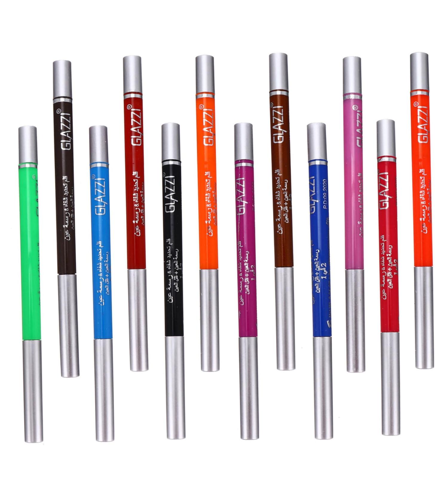 WOONEKY 12 Pcs 1 Set Shadow Set Creative Eyeliners Red Eyeliner Professional Eyeliner Pens Plastic - Buy Online on GoSupps.com