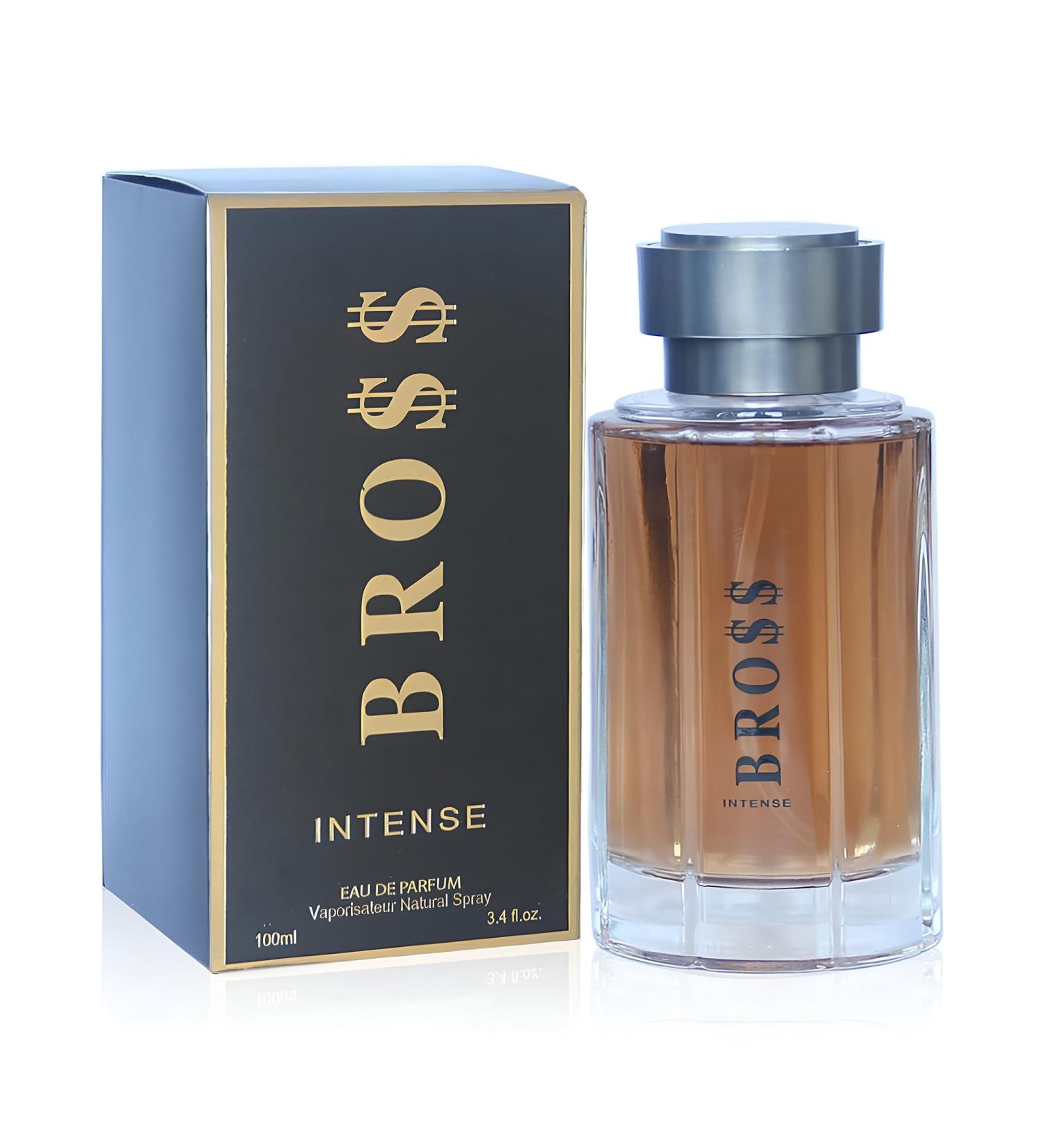 Bross Intense's Cologne Bold & Sophisticated Scent Perfume for Men With Citrus Spice And Woody Notes Long Lasting Fragrance For All Occasions Bross Intense 3.4 Fl Oz (Pack of 1) - Buy Online on GoSupps.com