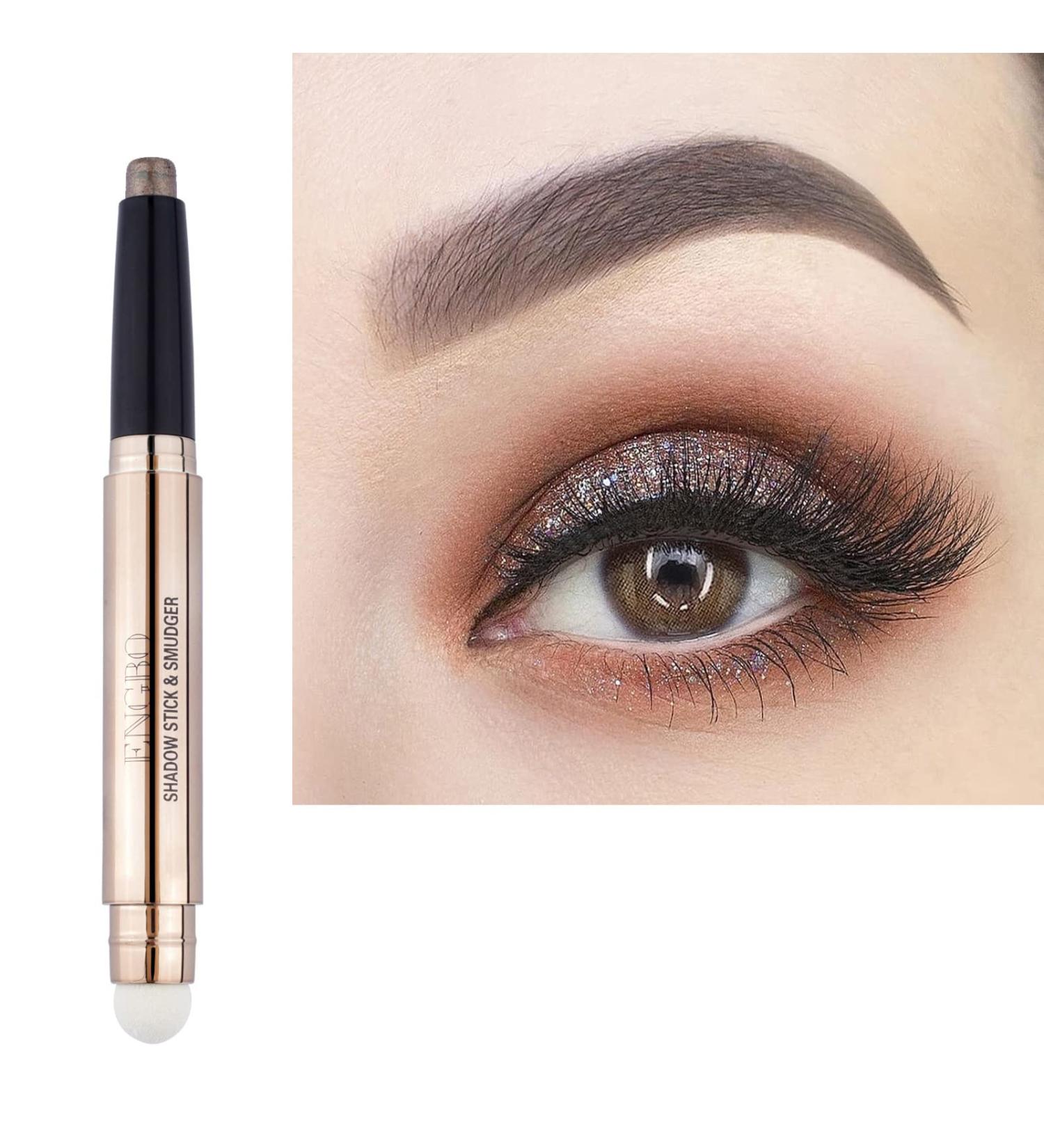 Lucoss Double-Sided Eyeshadow Pencil - Shimmering & Matte Highlighter Stick for Women | Perfect Gift for Girls - Buy Online on GoSupps.com