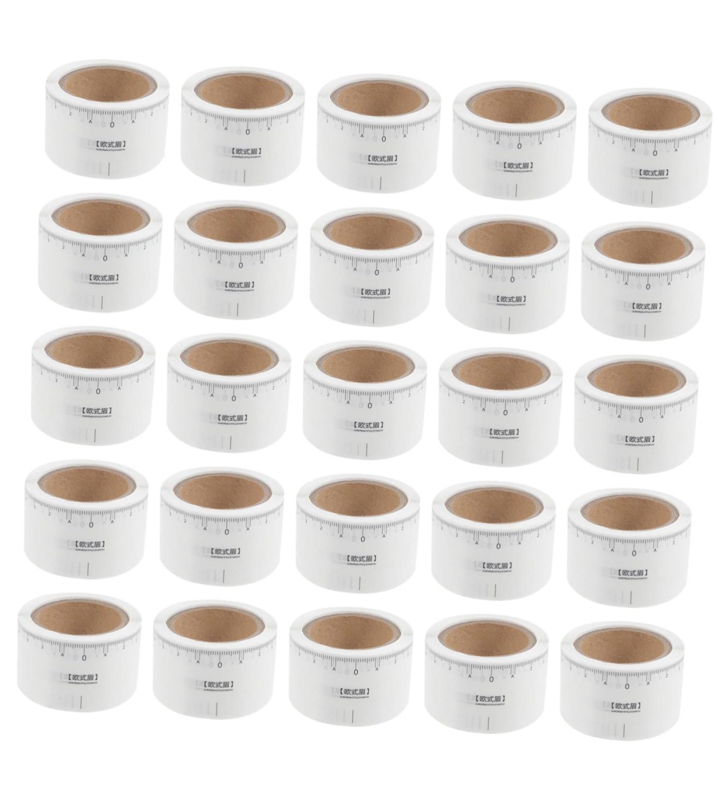 POPETPOP 50pcs Brow Mapping Marker Eyebrow Line Kit Leveling Eyebrow Shaper Template Makeup Tools Conjoined - Buy Online on GoSupps.com