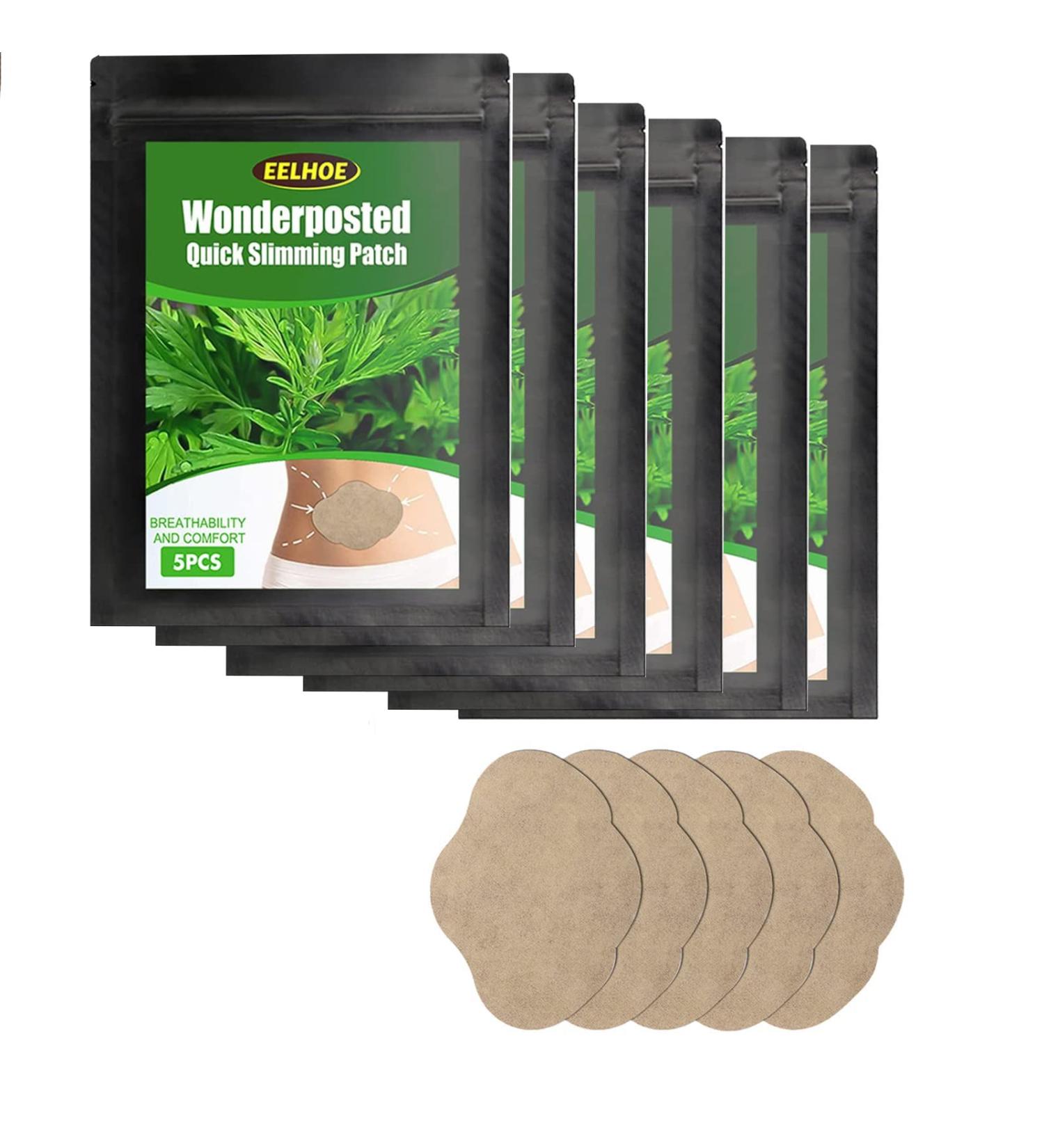120pcs Slimming Patch - Natural Herbal Waist Shaper Wormwood Patch for Abdomen - Body Slimming Solution | International Shipping - Buy Online on GoSupps.com
