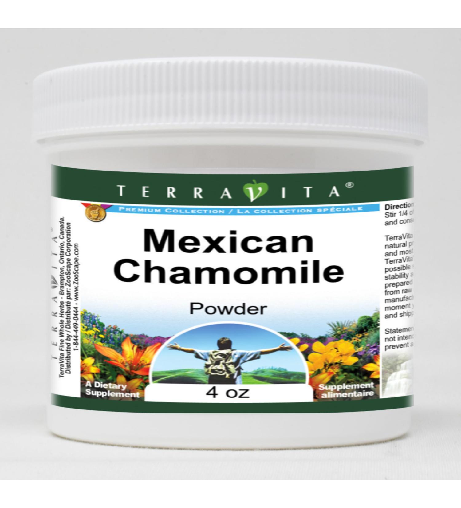 Mexican Chamomile Powder (4 oz ZIN: 519653) - Buy Online on GoSupps.com