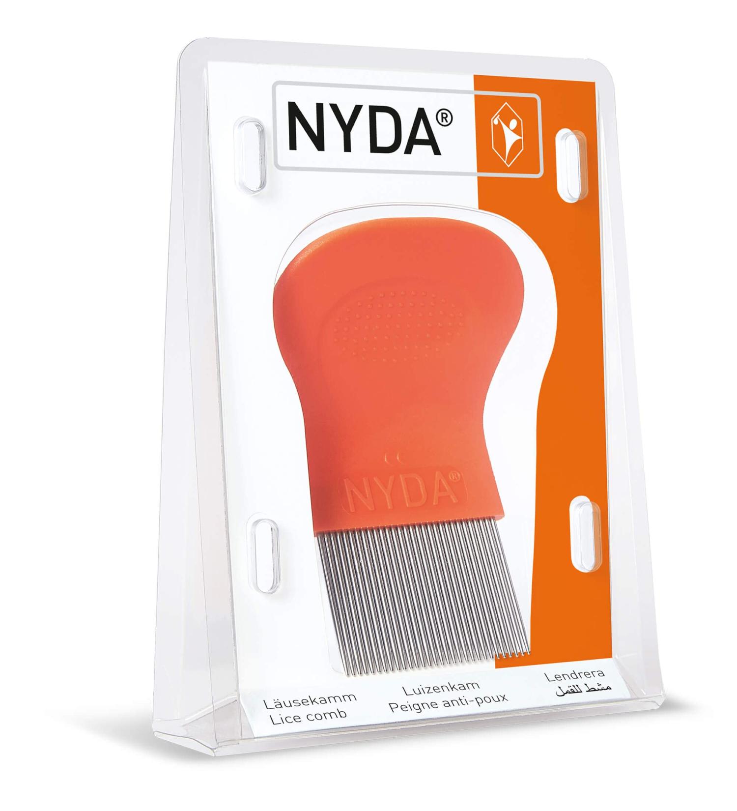NYDA lice comb / nit comb for the diagnosis and treatment of head lice