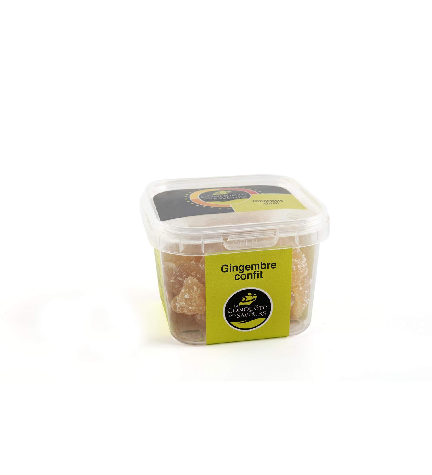 Gingembre confit 100 gr 100 g (Lot de 1)