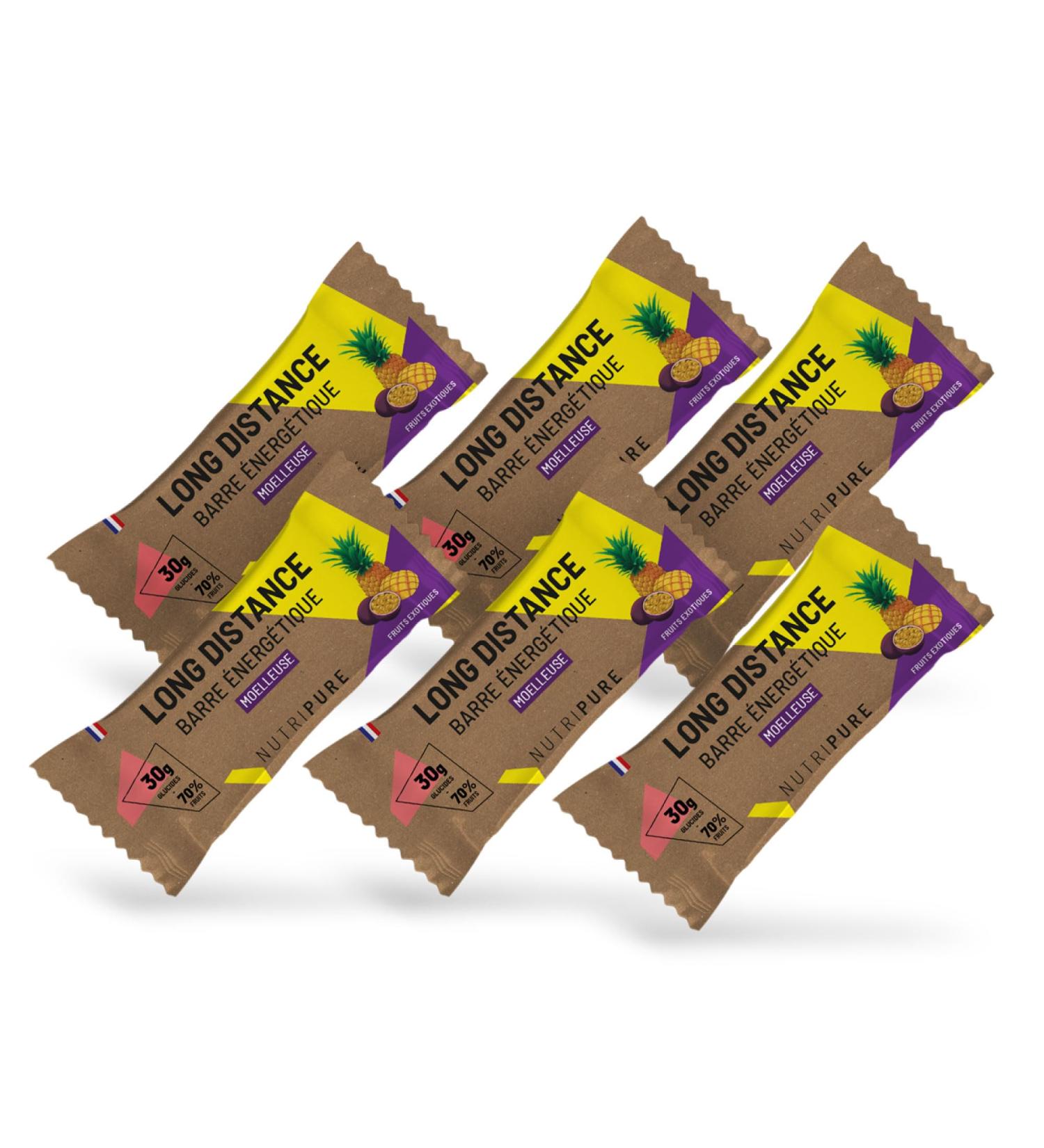 Nutripure | Raw Organic Bar | Nutritious Bar | Healthy and delicious | Rich in vitamins and minerals | Vegan raw | No added sugar or preservatives | Exotic fruits | Pack of 6