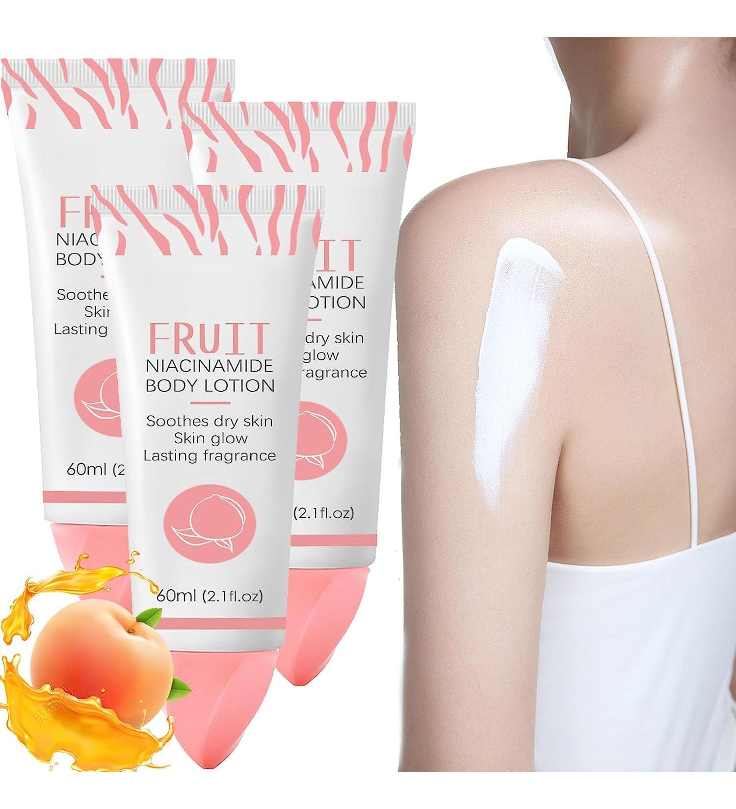 EXQST Gmeelan Peach Niacinamide Body Lotion Peach Niacinamide Body Lotion Long-lasting Moisturizing and Whitening Skin Care Products - Buy Online on GoSupps.com