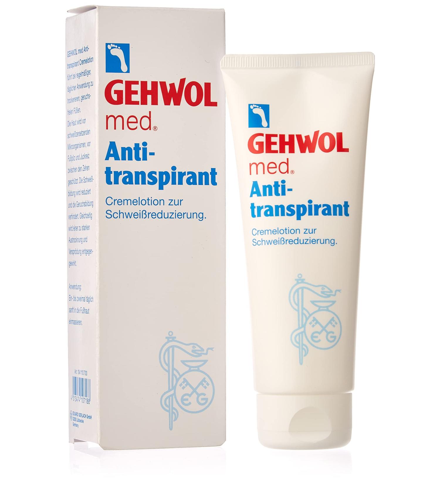 Buy GEHWOL med Antiperspirant Lotion 125 ml - Effective Foot Care for Global Shipping - Buy Online on GoSupps.com