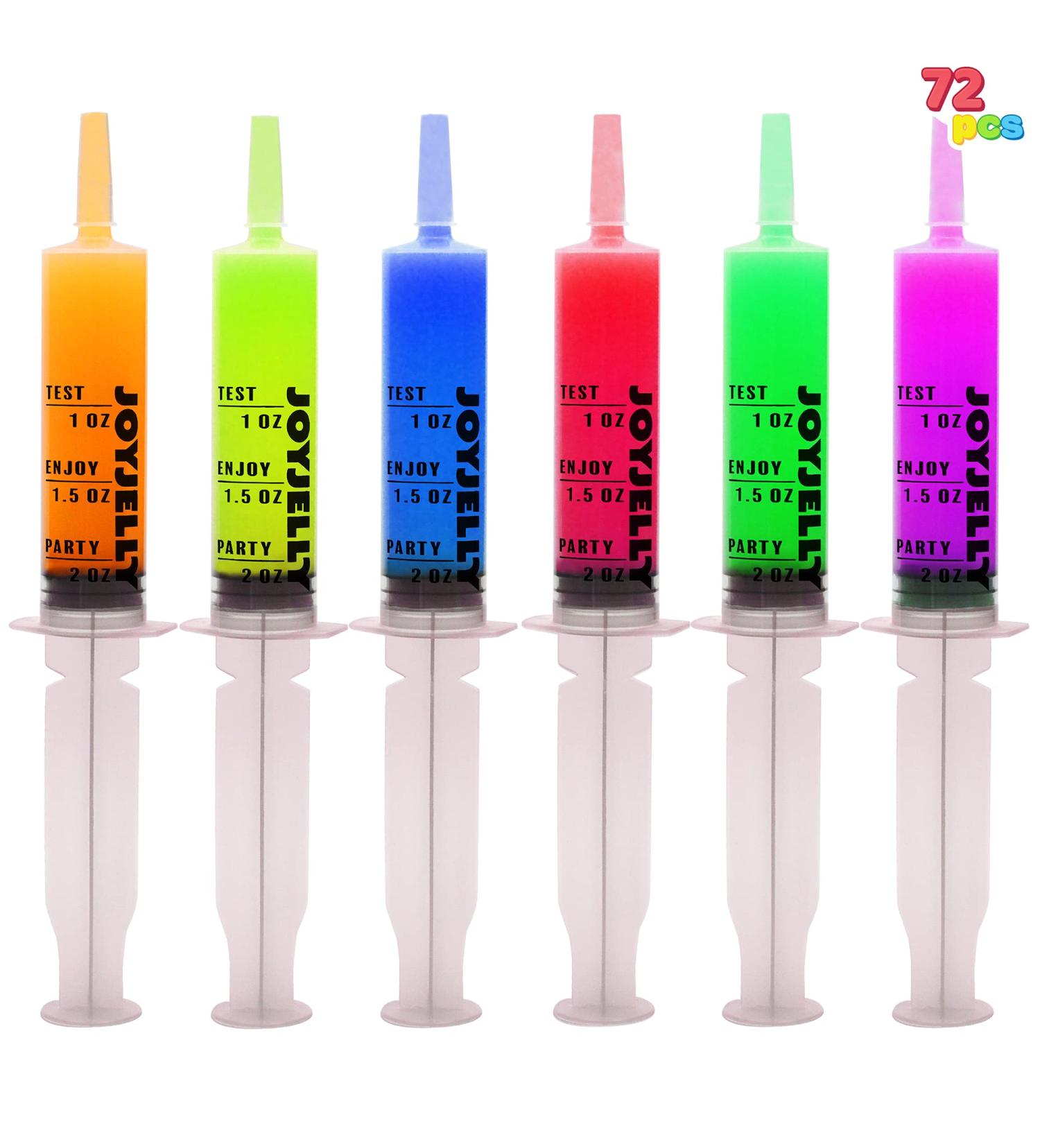 JOYIN 72 Pcs 60ml Plastic Syringes with Easy-Grip Caps - Reusable Containers | Individually Wrapped, 2 oz Tubes - Buy Online on GoSupps.com