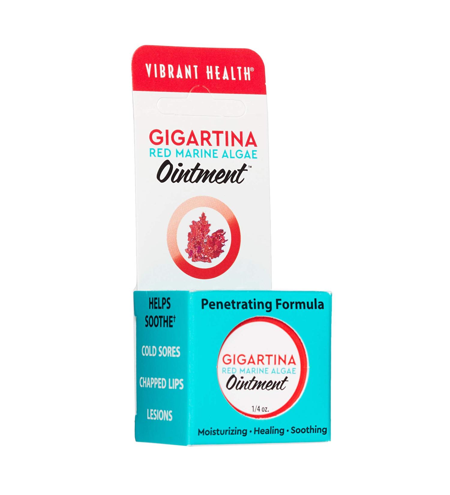 Vibrant Health Gigartina Red Marine Algae Ointment - 14 oz | Natural Skin Relief - Buy Online on GoSupps.com