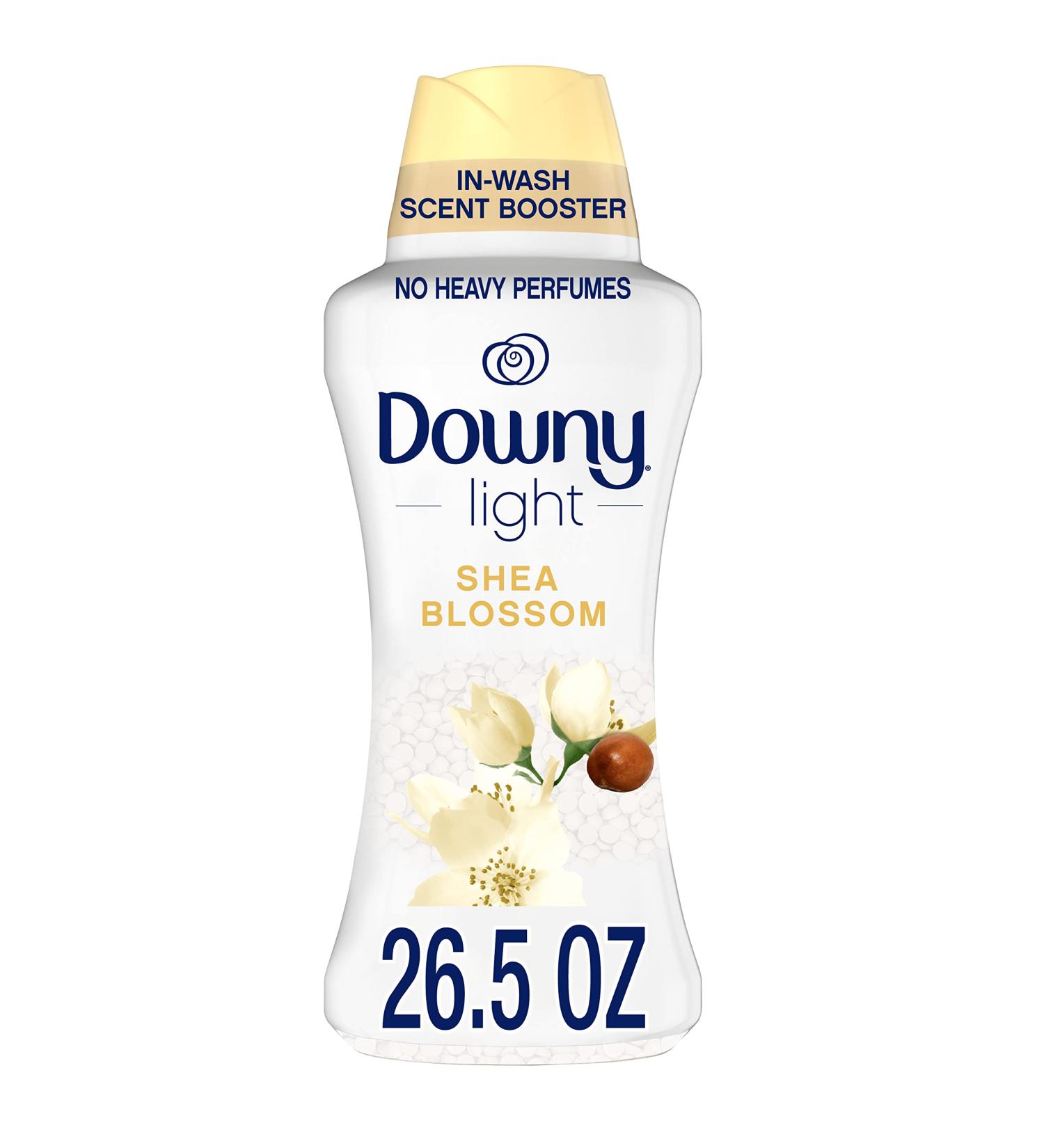 Downy Light Shea Blossom Laundry Scent Booster Beads - 26.5 oz (No Heavy Perfumes) - Buy Online on GoSupps.com