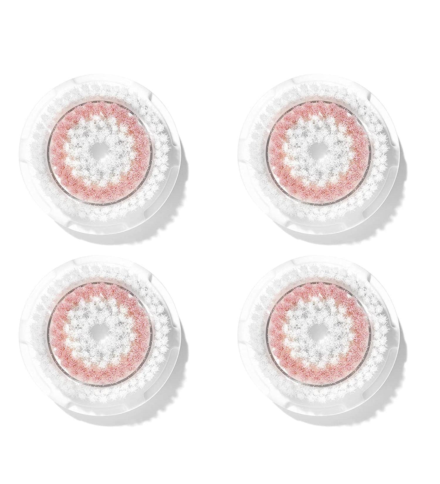Clarisonic Radiance Facial Cleansing Brush Head Replacement - 4 Count pack | Compatible with Mia 1 & Mia 2 - Transparency Portal Included - Buy Online on GoSupps.com