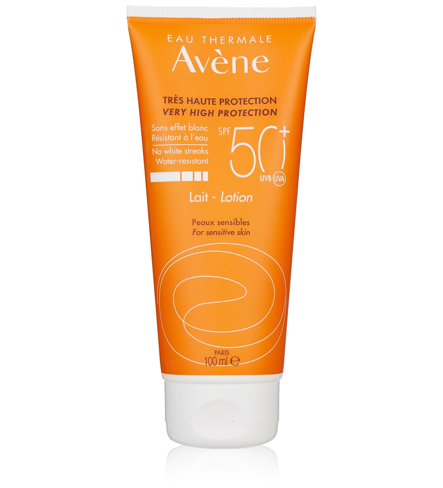 Av ne Solar Milk SPF50+ - Hydrating & Anti-Drying for Sensitive Skin | 100 ml International Shipping Available - Buy Online on GoSupps.com