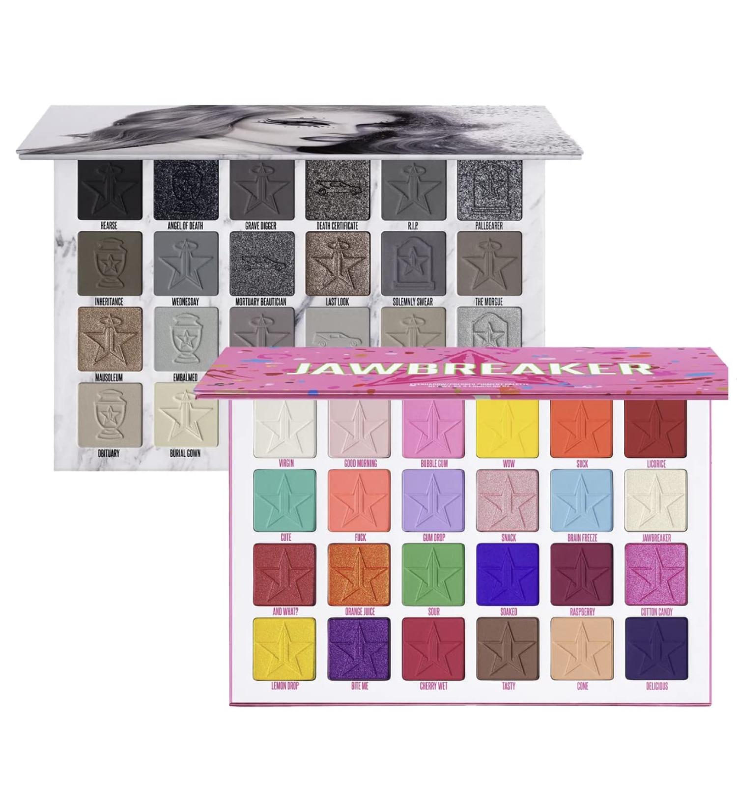 Jeffree Star Cosmetics Jaw Breaker & Cremated Eyeshadow Palette Bundle - Set of 2 - Buy Online on GoSupps.com