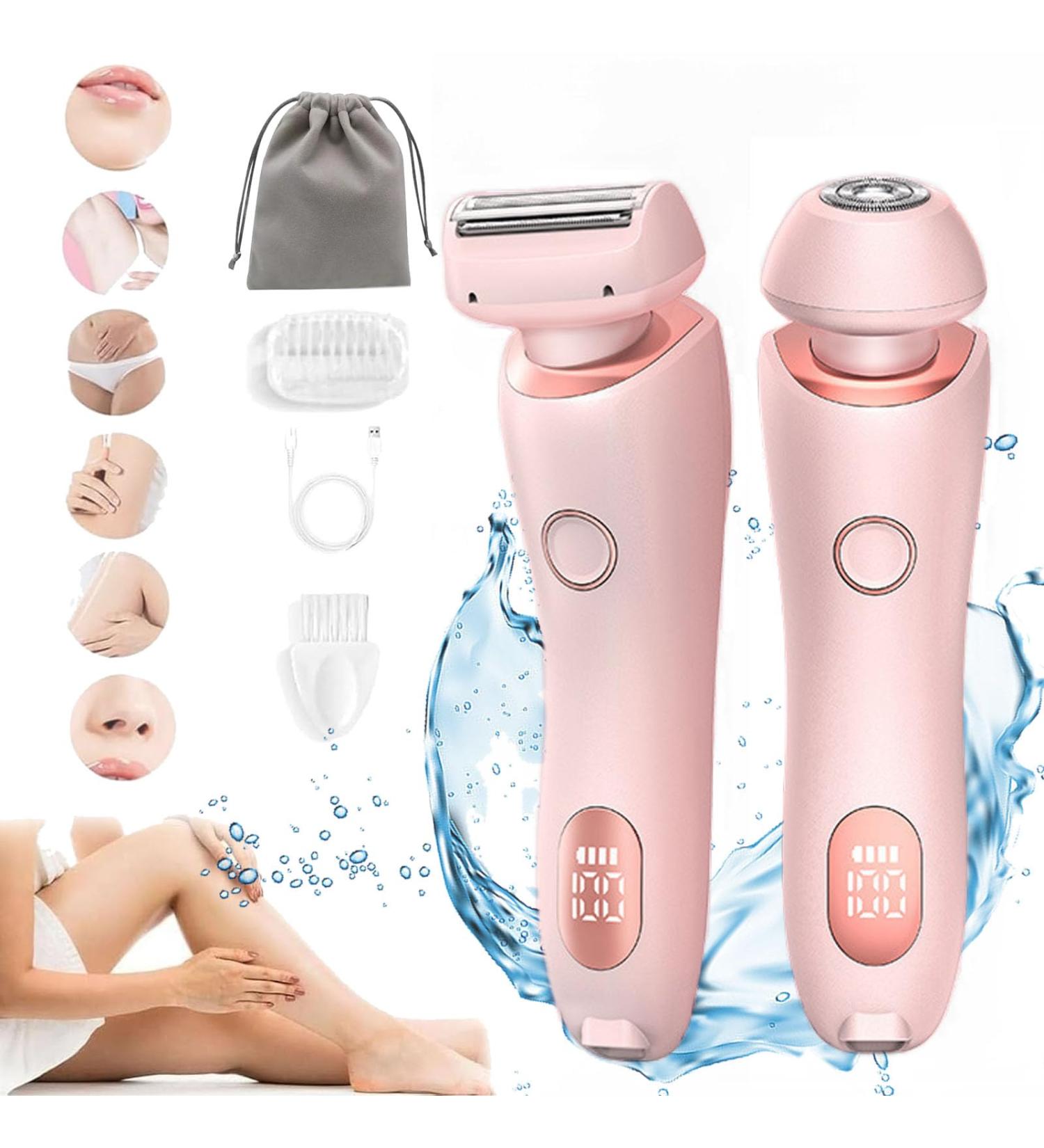 Duskofficial Razor The Glide Pro 3.0 Dusk Official Electric Razor Dusk Official Shaver Wet and Dry for Leg Arm Underarm Pubic Area (Pink) - Buy Online on GoSupps.com