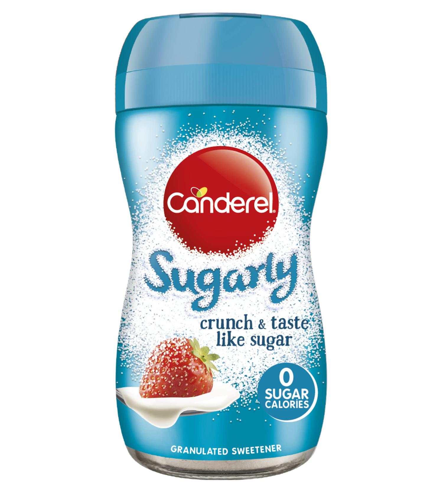 Canderel Sugarly Crunchy Sweetener 6 x 275g - Natural Zero-Calorie Sugar Substitute - Buy Online on GoSupps.com