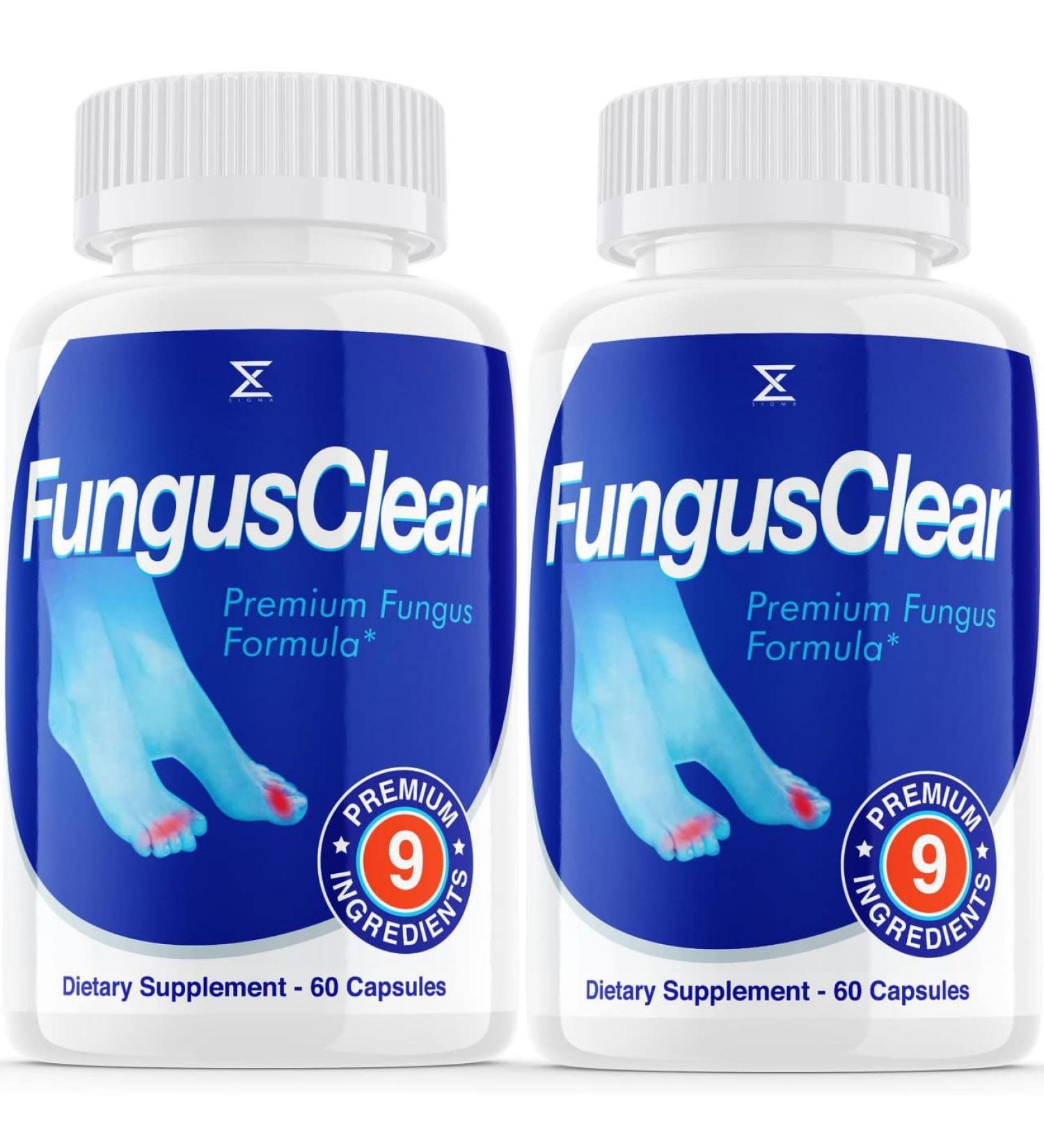 Fungus Clear Probiotic Advanced Pills - 2 Pack (120 Capsules) | FungusClear for Nails - Buy Online on GoSupps.com