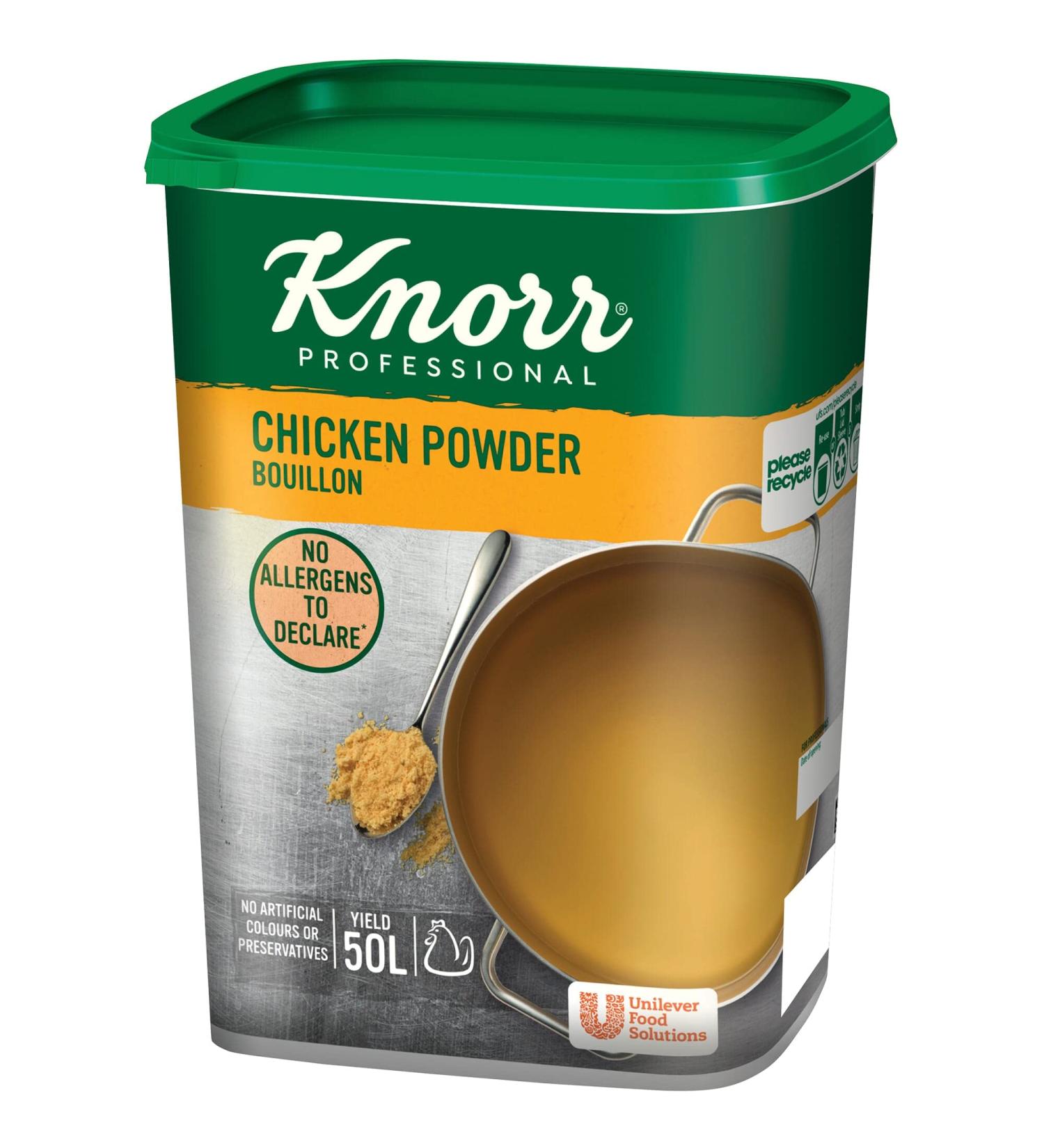 Knorr Professional Chicken Bouillon Powder - 3x1kg