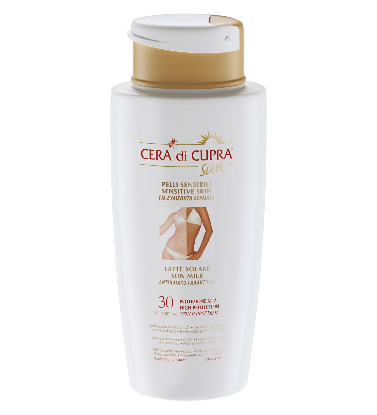 Cera Di Cupra Sun Sun Milk sensitive skin SPF 30 +
