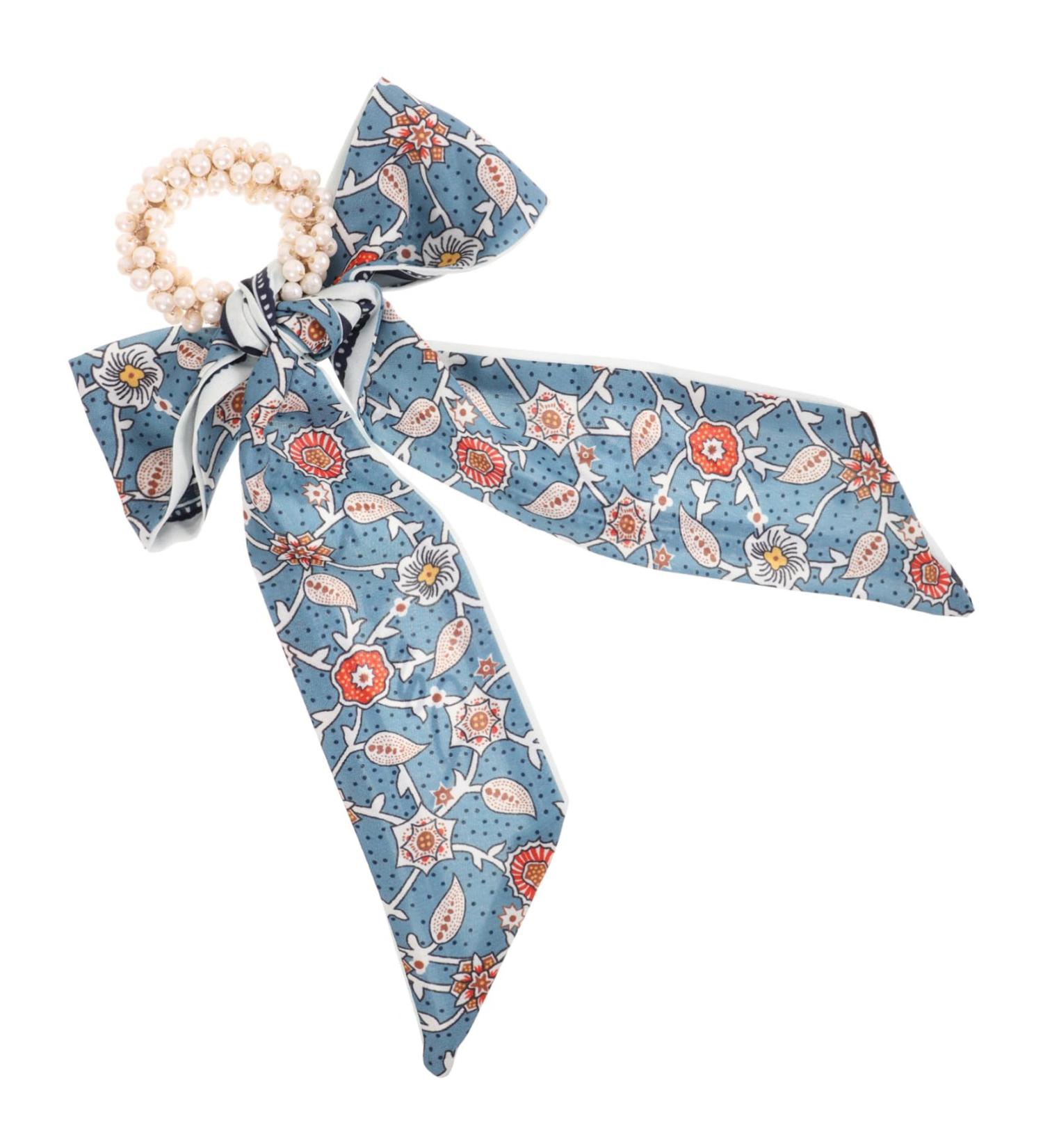 minkissy Floral Headband Hair Ribbons Satin Ribbon Bow Hair Rope Girl Bows for Hair Blue Scrunchie Retro Hair Rope Hair Accessories Hair Tie Retro Hair Tie Miss Fabric Holder Flowers - Buy Online on GoSupps.com