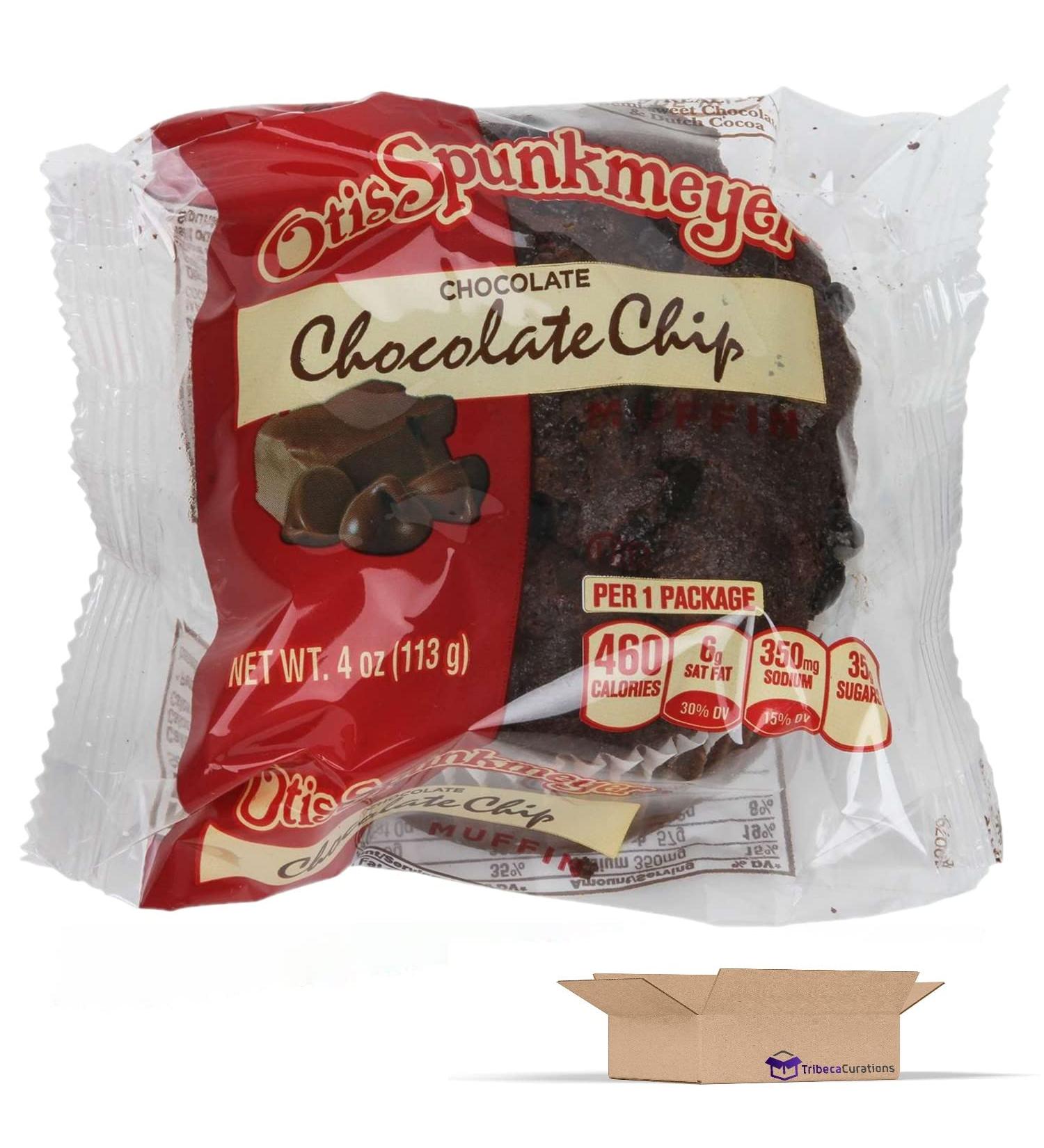 Otis Spunkmeyer Individually Wrapped Muffins | Chocolate Chocolate Chip | 4 Ounce | Pack of 12 - Buy Online on GoSupps.com